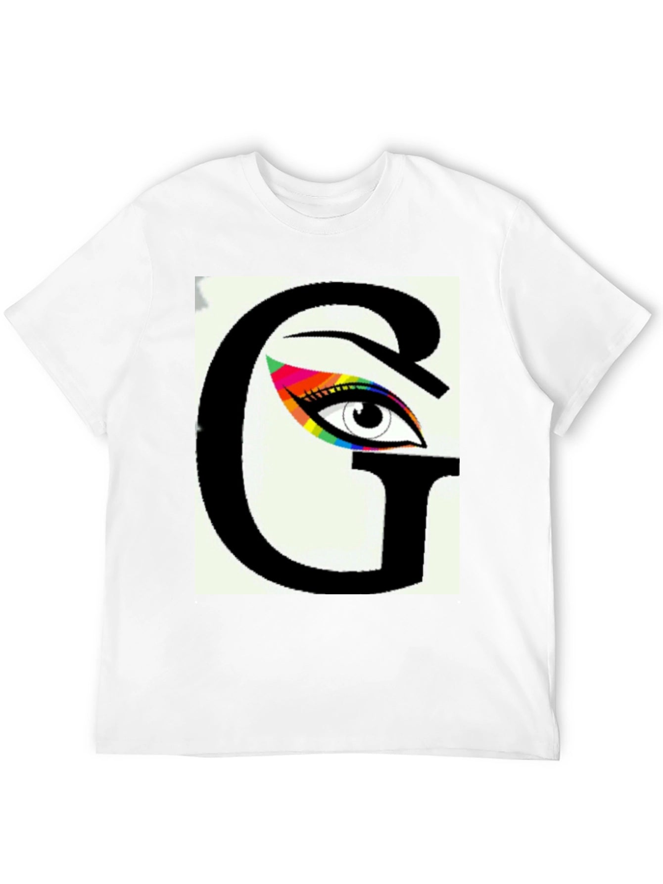 Eye See You Graphic Tee - Black Cotton Blend
