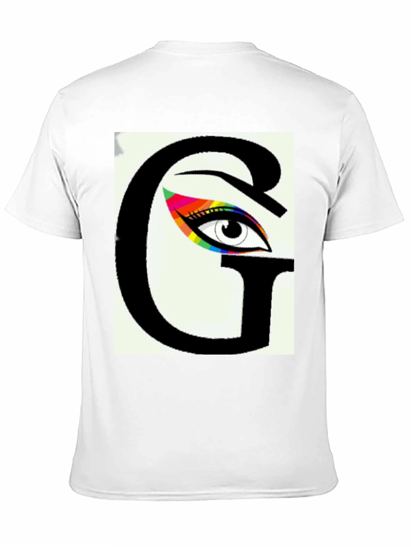 Eye See You Graphic Tee - Black Cotton Blend