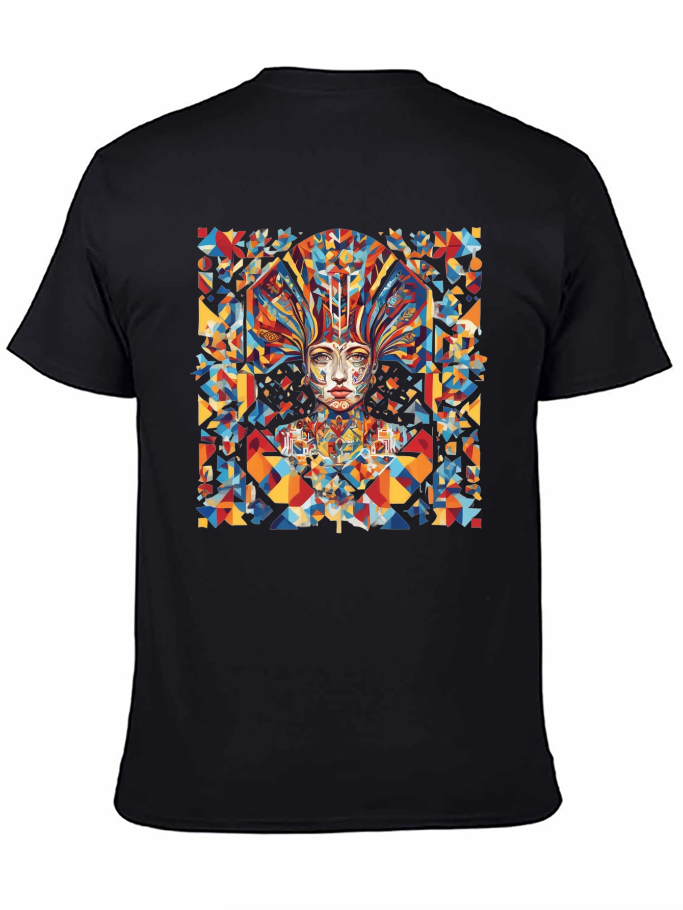 Abstract Geometric Art Graphic Tee