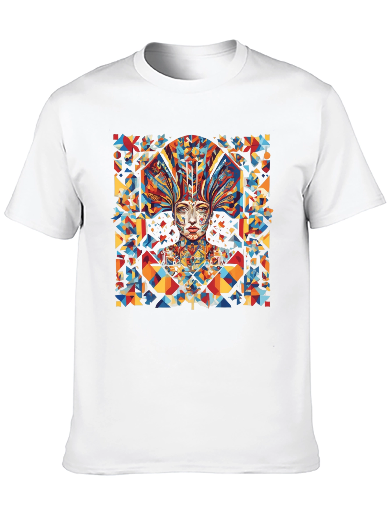 Abstract Geometric Art Graphic Tee