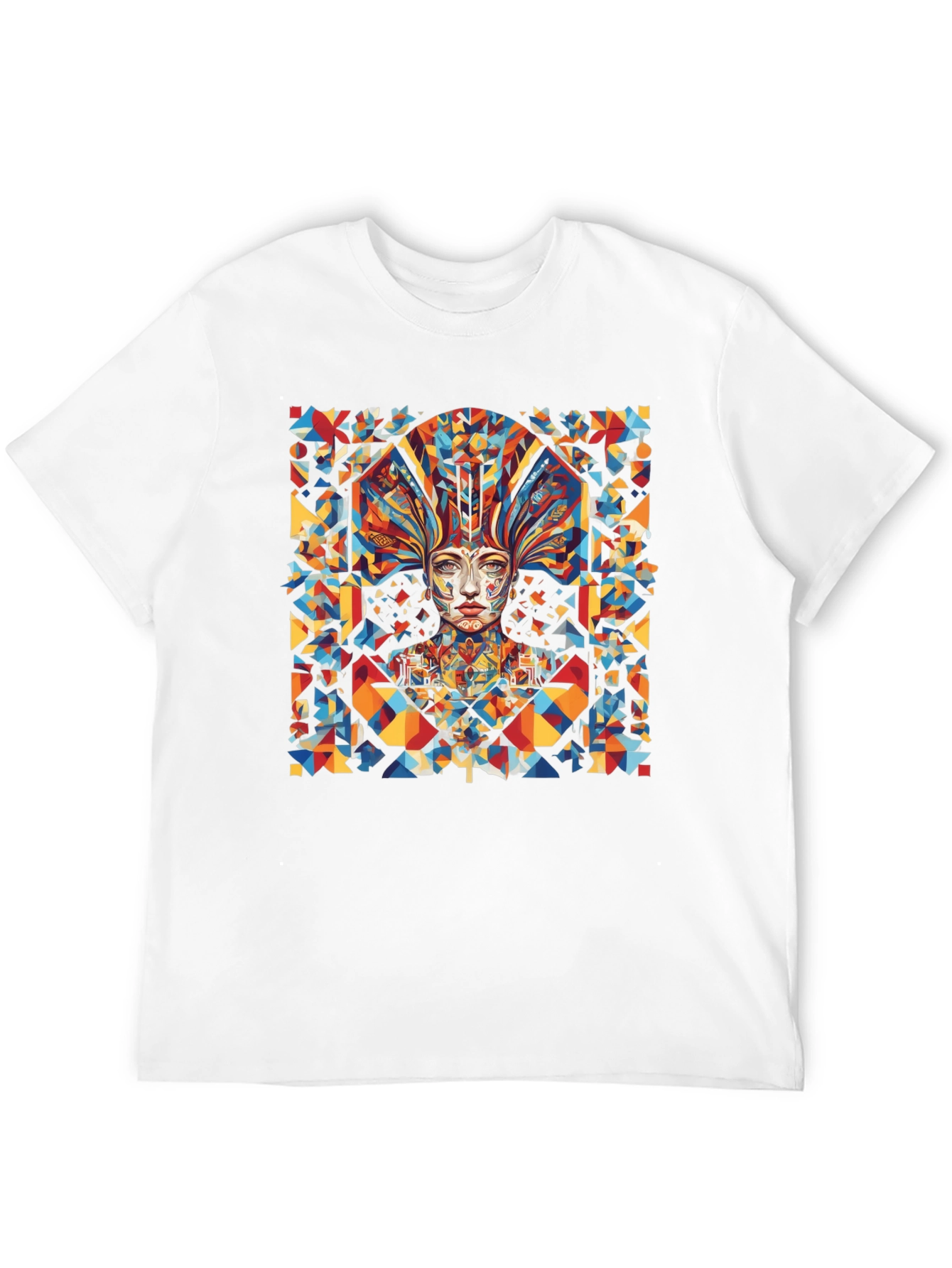 Abstract Geometric Art Graphic Tee