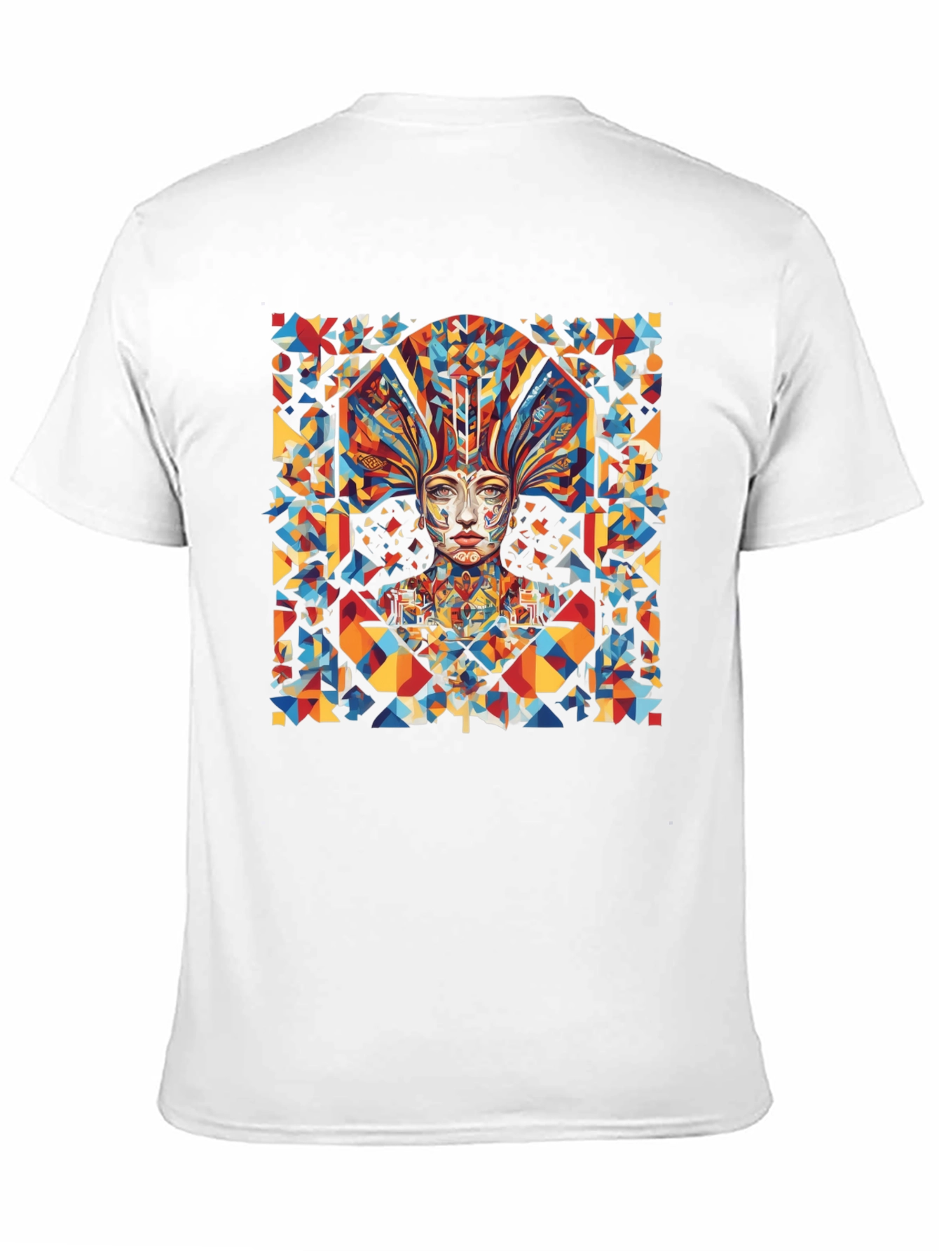 Abstract Geometric Art Graphic Tee
