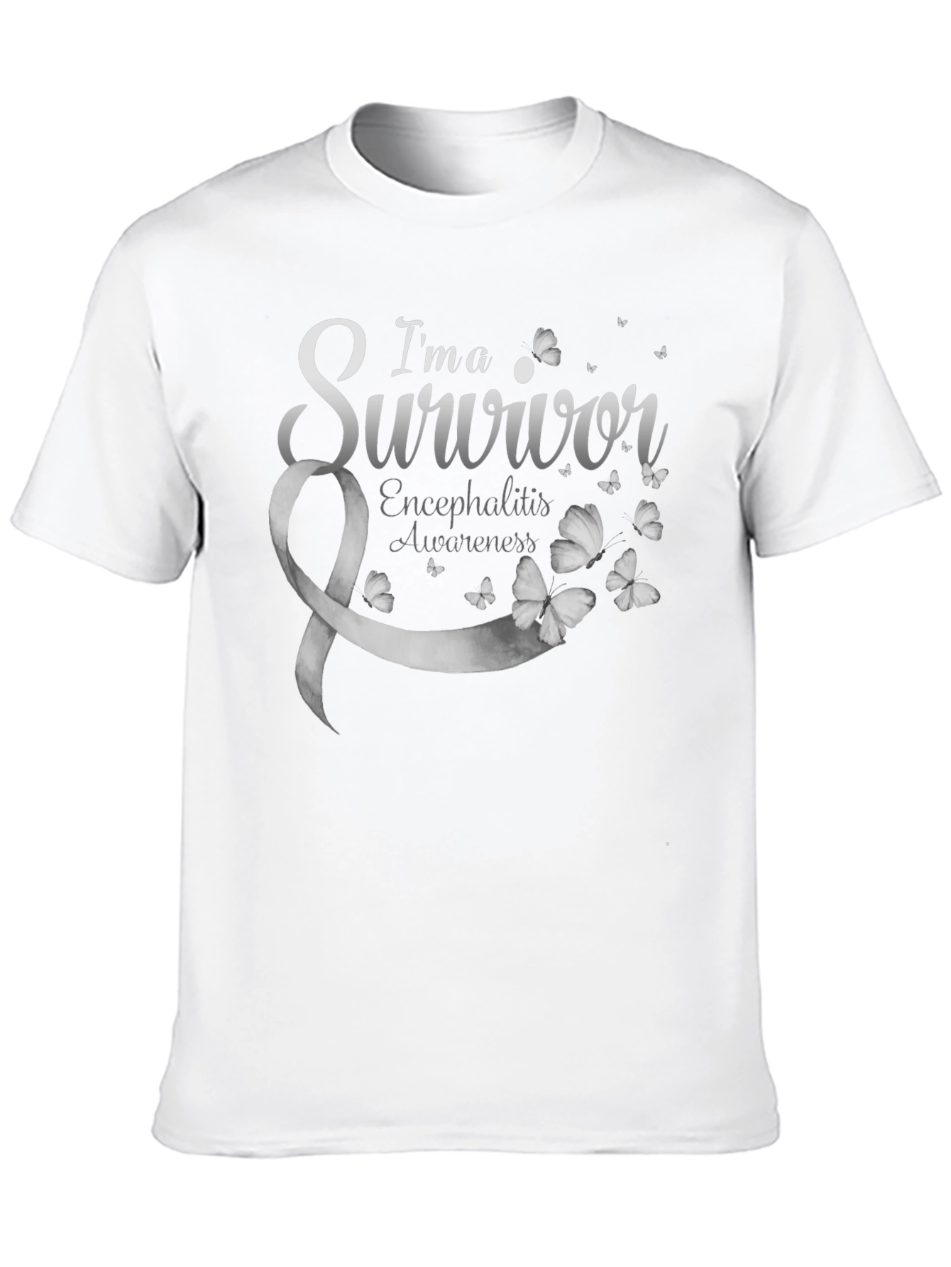 Encephalitis Awareness Survivor Ribbon T-Shirt