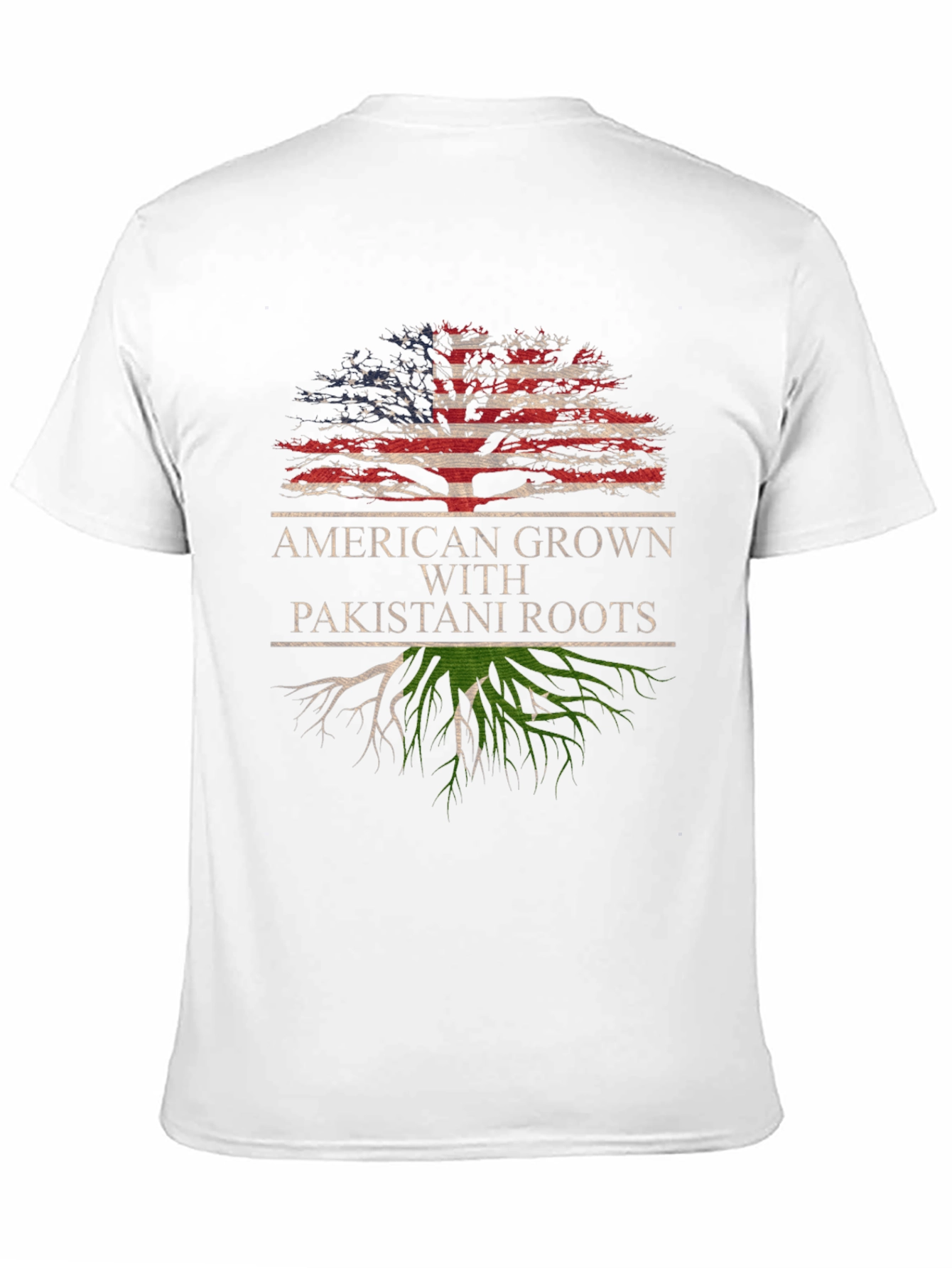 American Grown Pakistani Roots T-Shirt