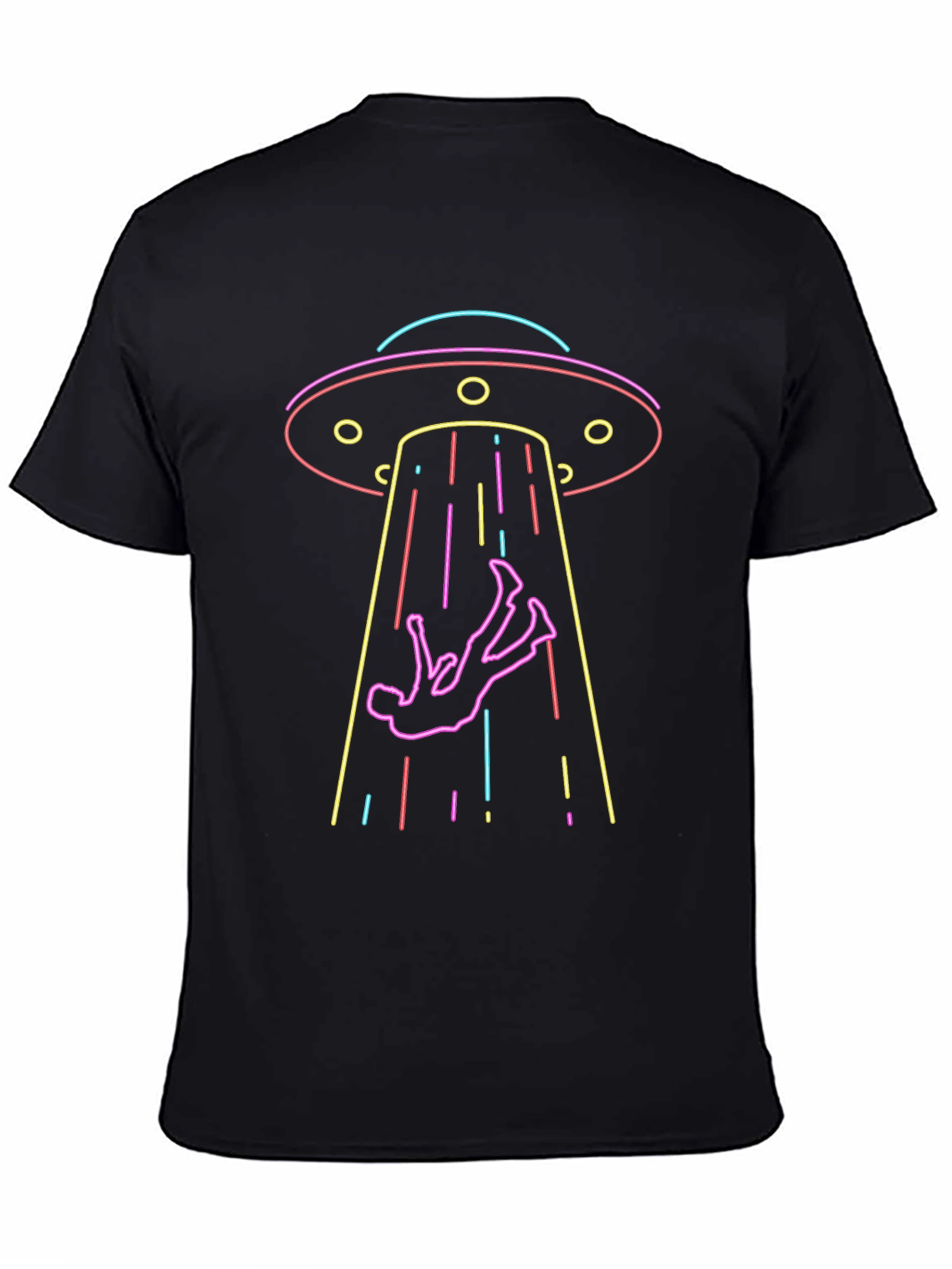 UFO Abduction Graphic Tee