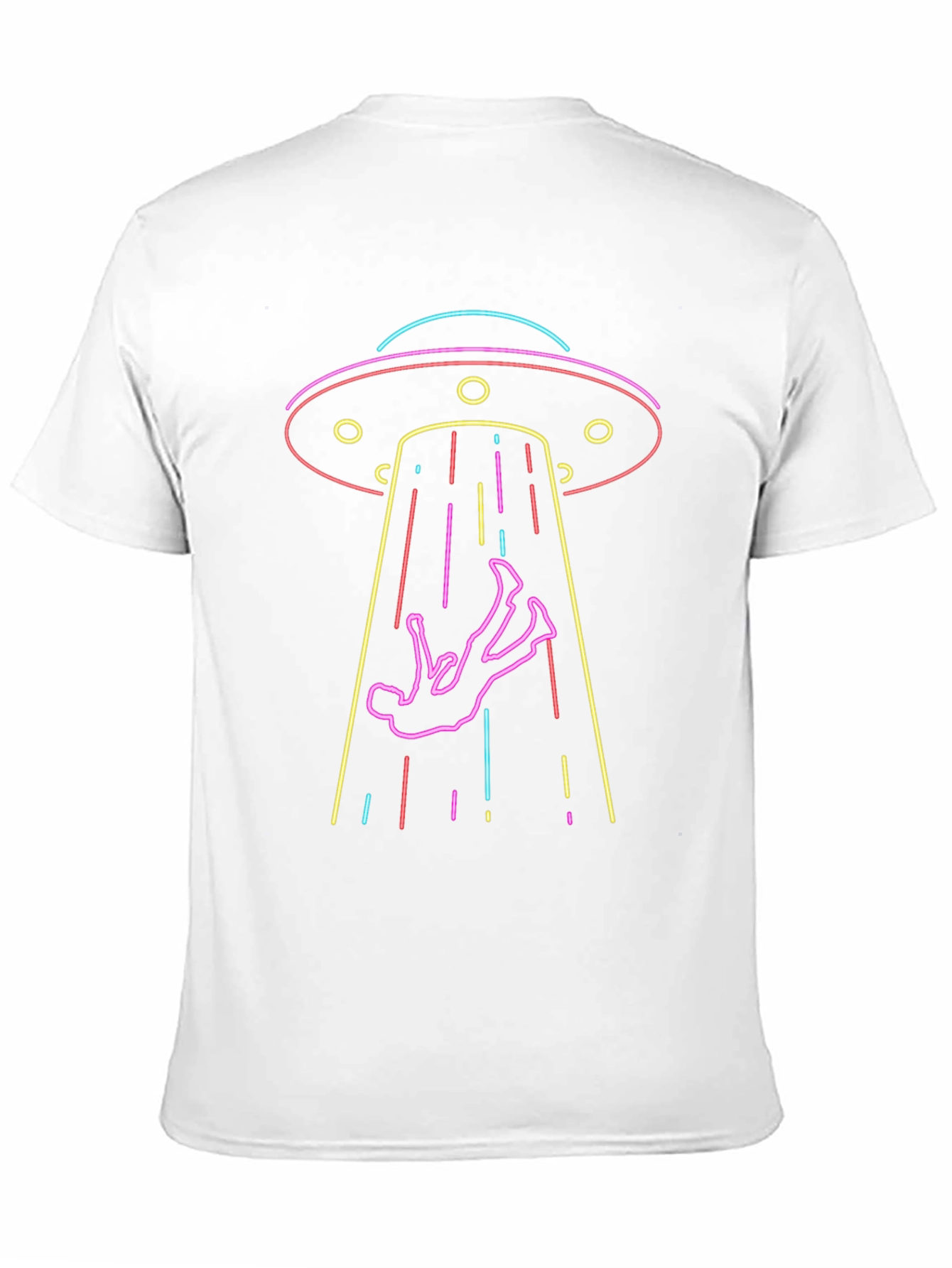 UFO Abduction Graphic Tee