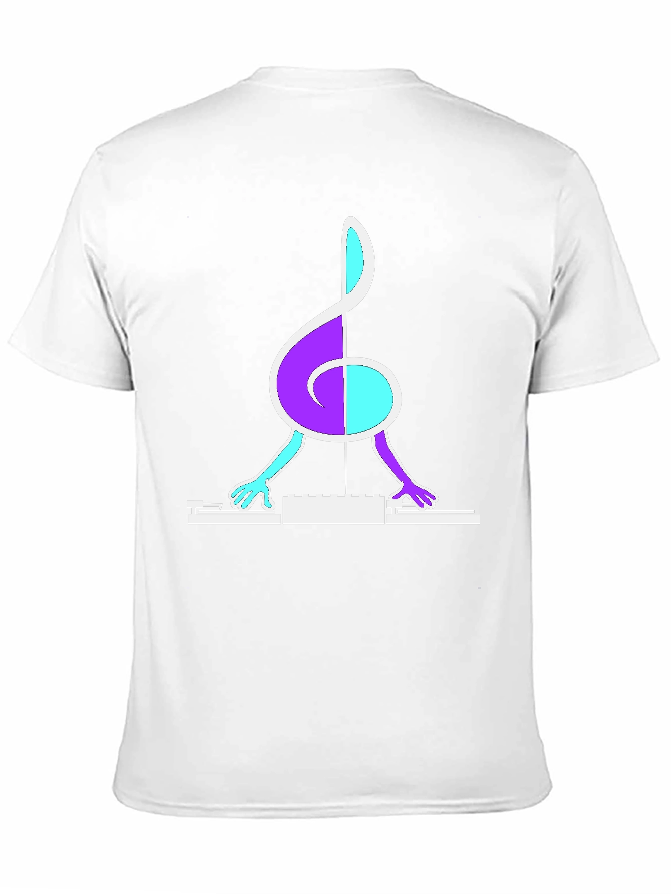 DJ Music Note T-Shirt - Unique Graphic Tee