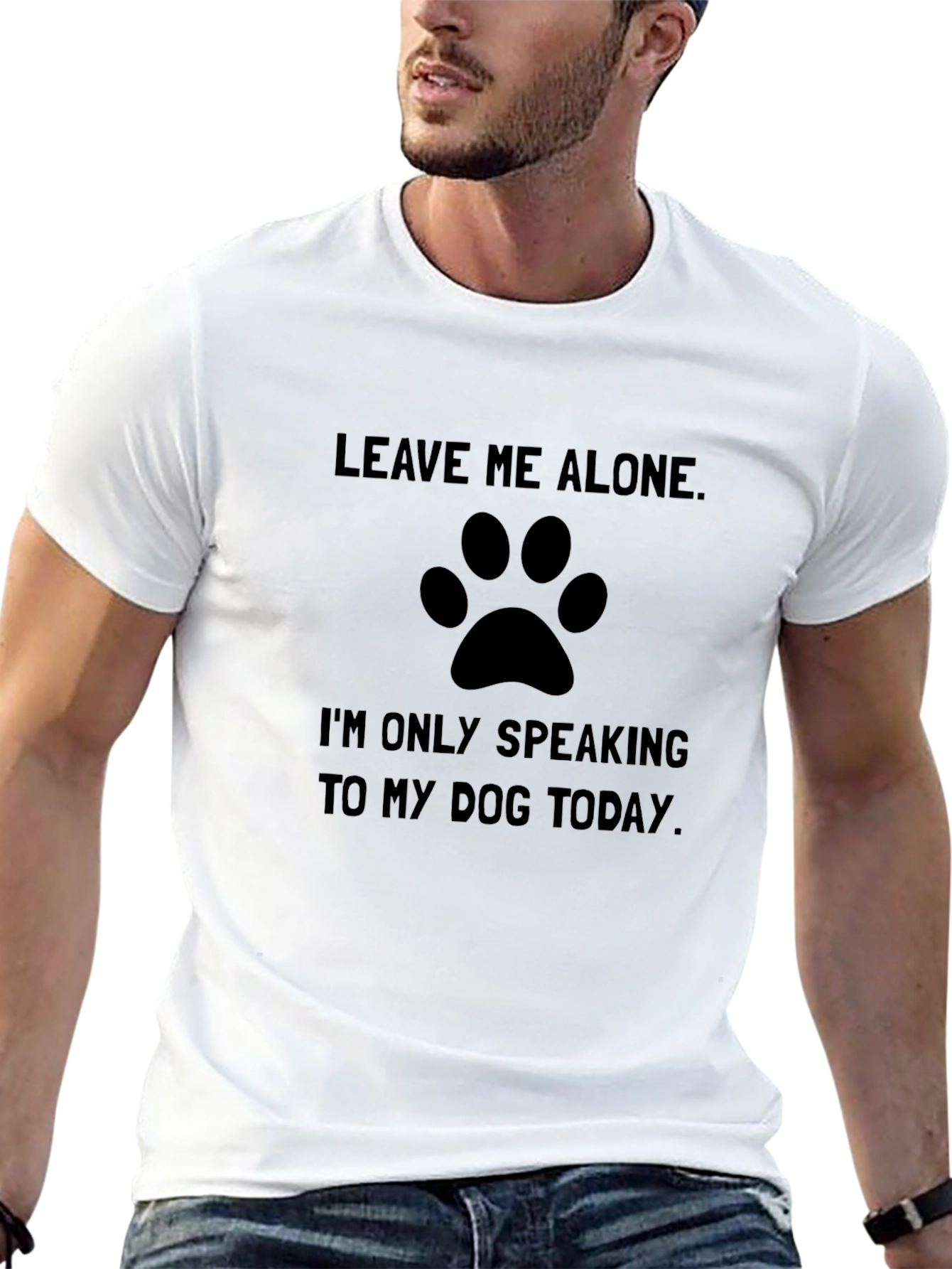 Leave Me Alone Dog Lover T-Shirt