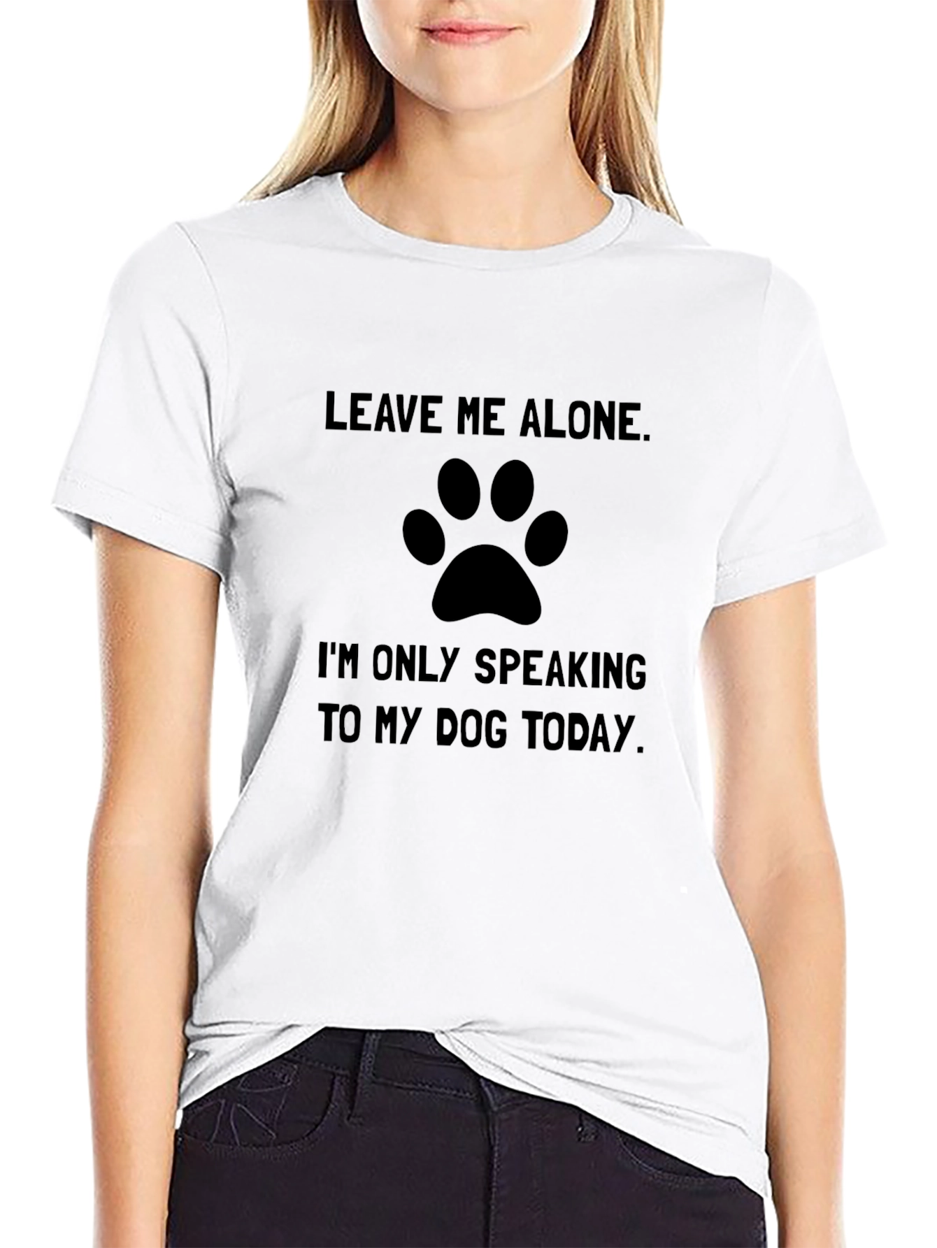 Leave Me Alone Dog Lover T-Shirt