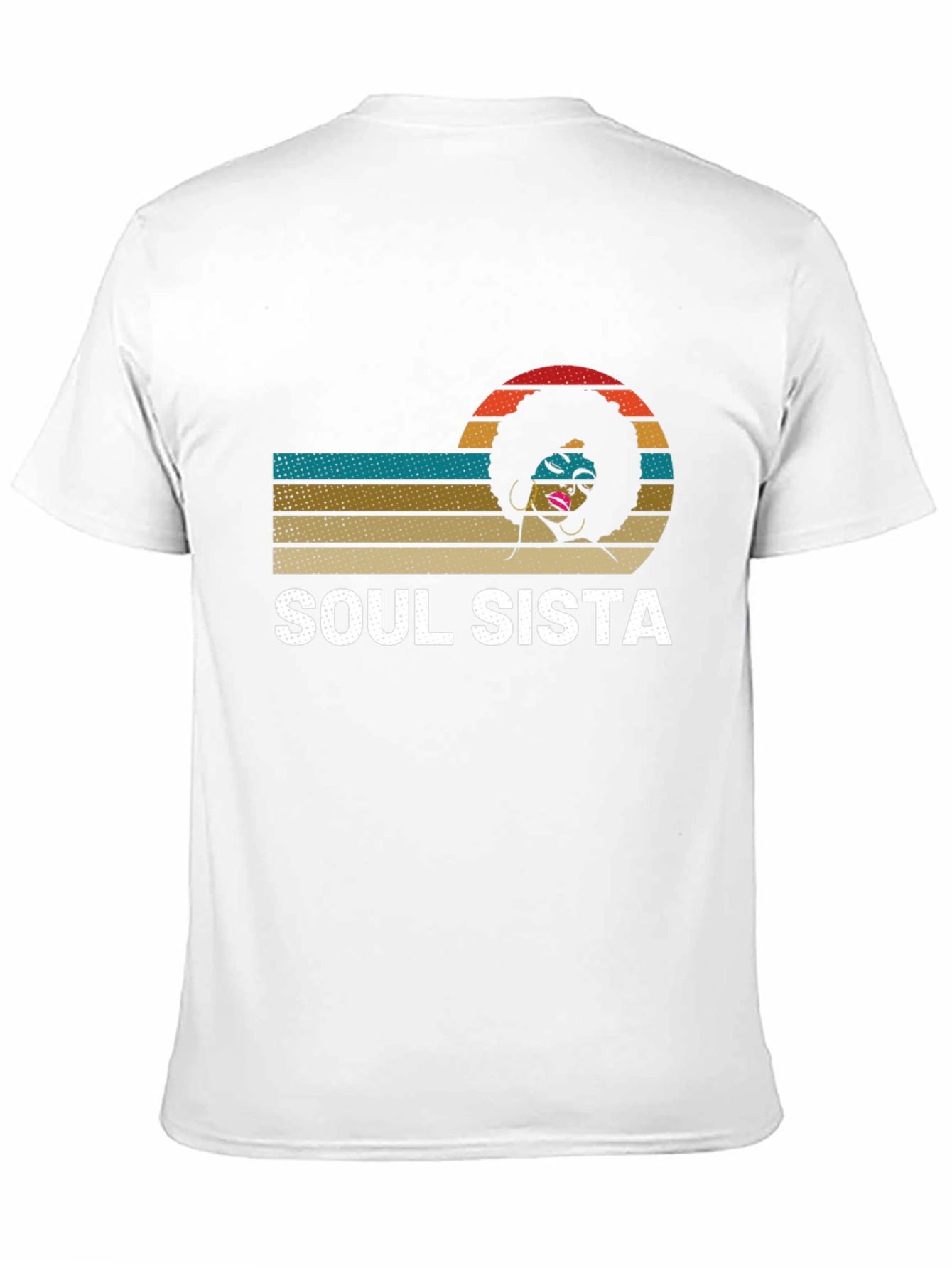 Soul Sista Afro Womens Graphic T-Shirt