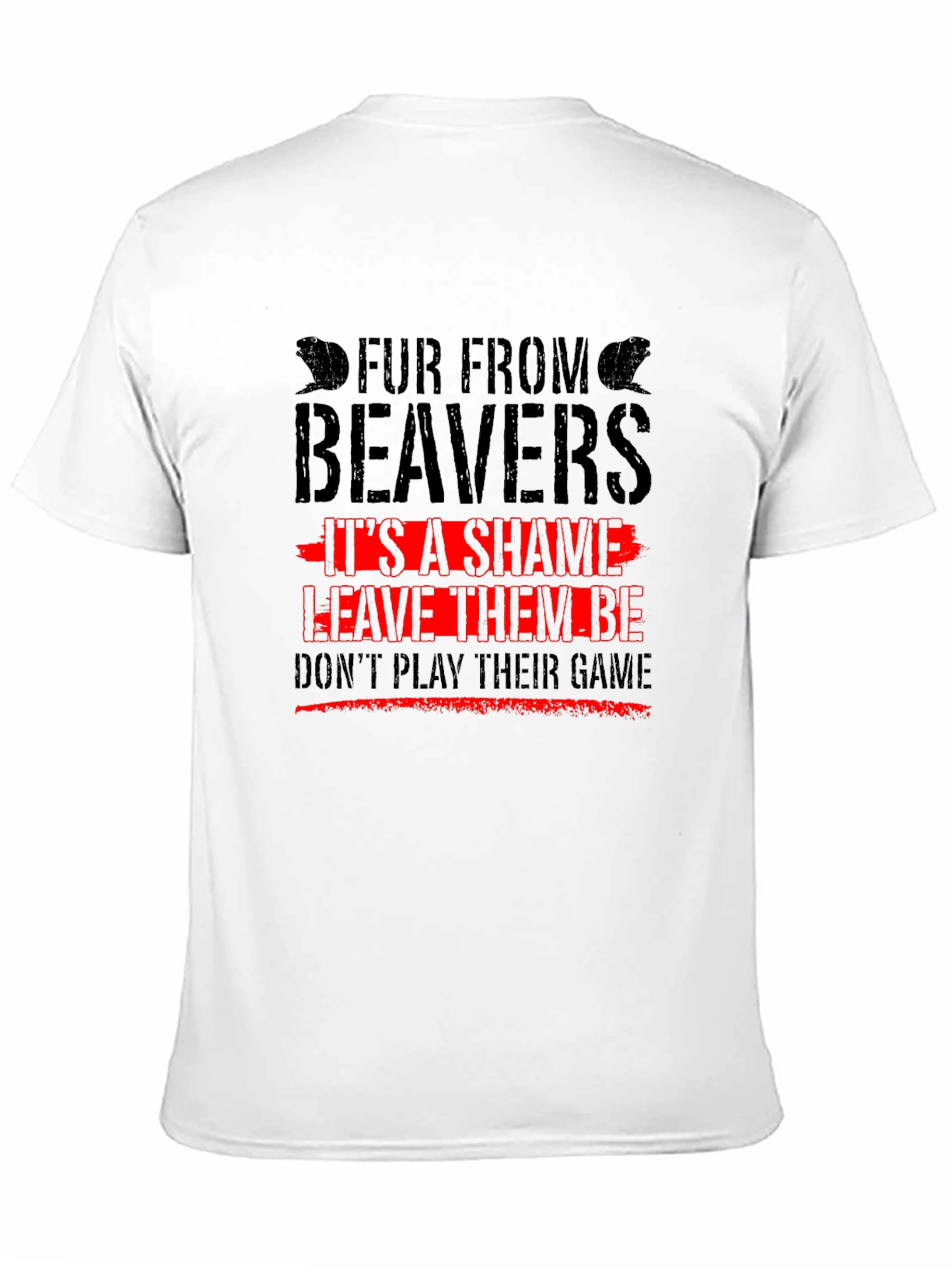 Fur From Beavers T-Shirt