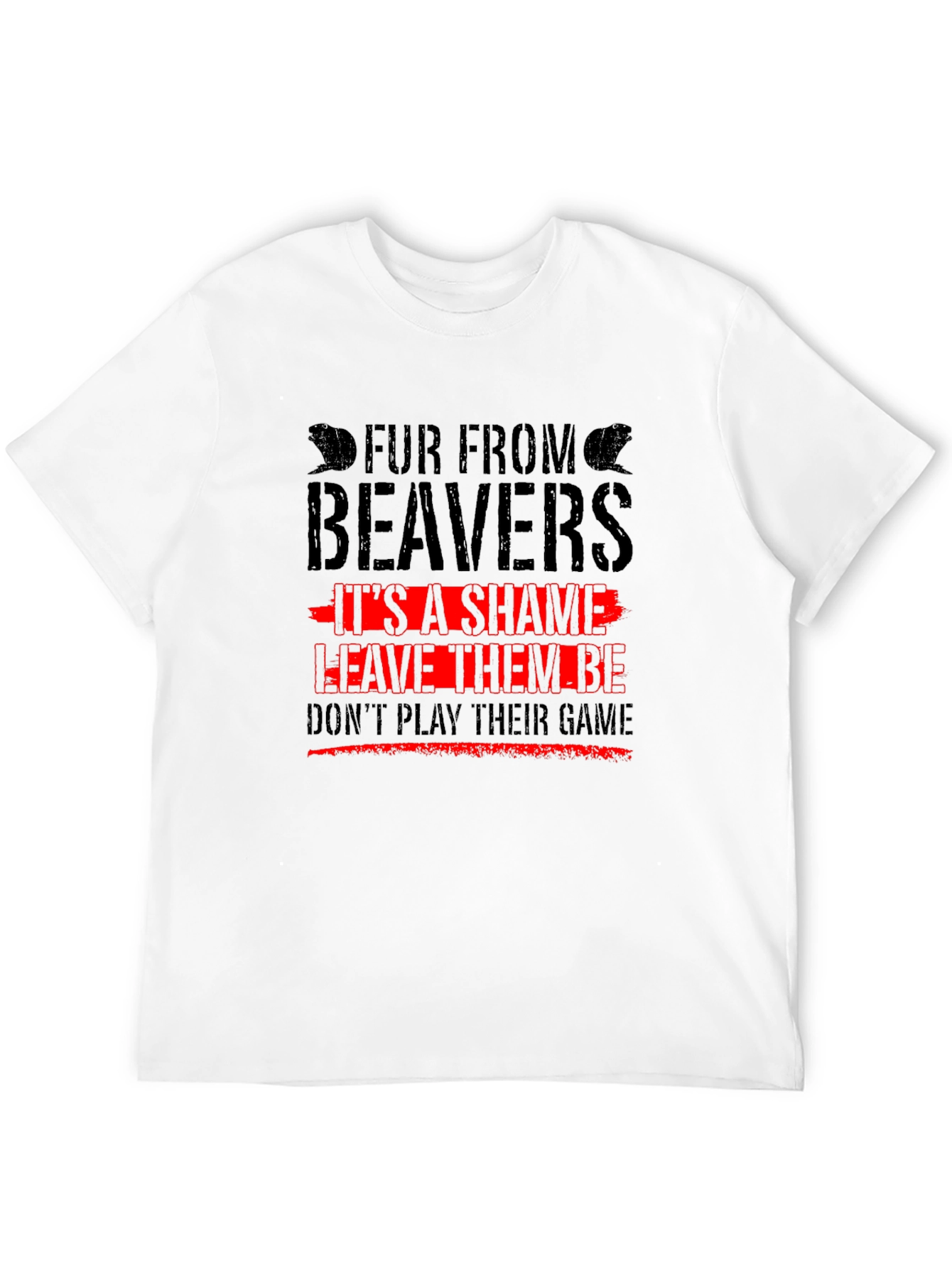 Fur From Beavers T-Shirt