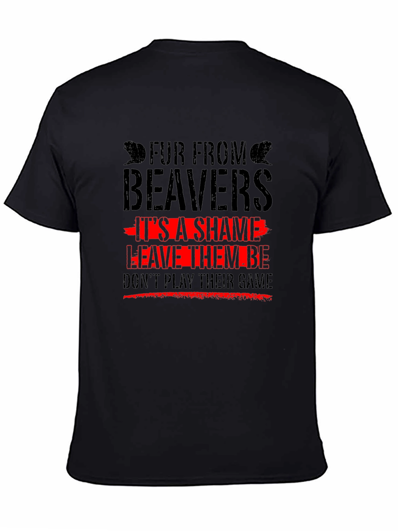 Fur From Beavers T-Shirt