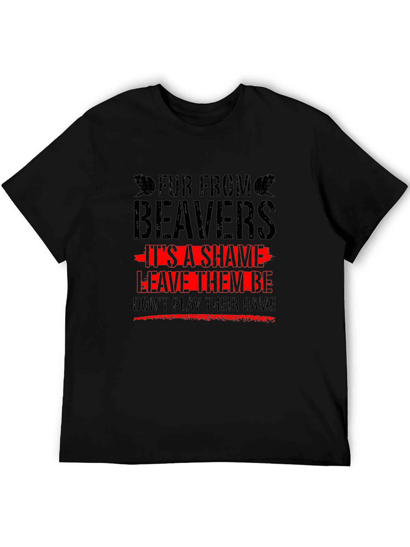 Fur From Beavers T-Shirt