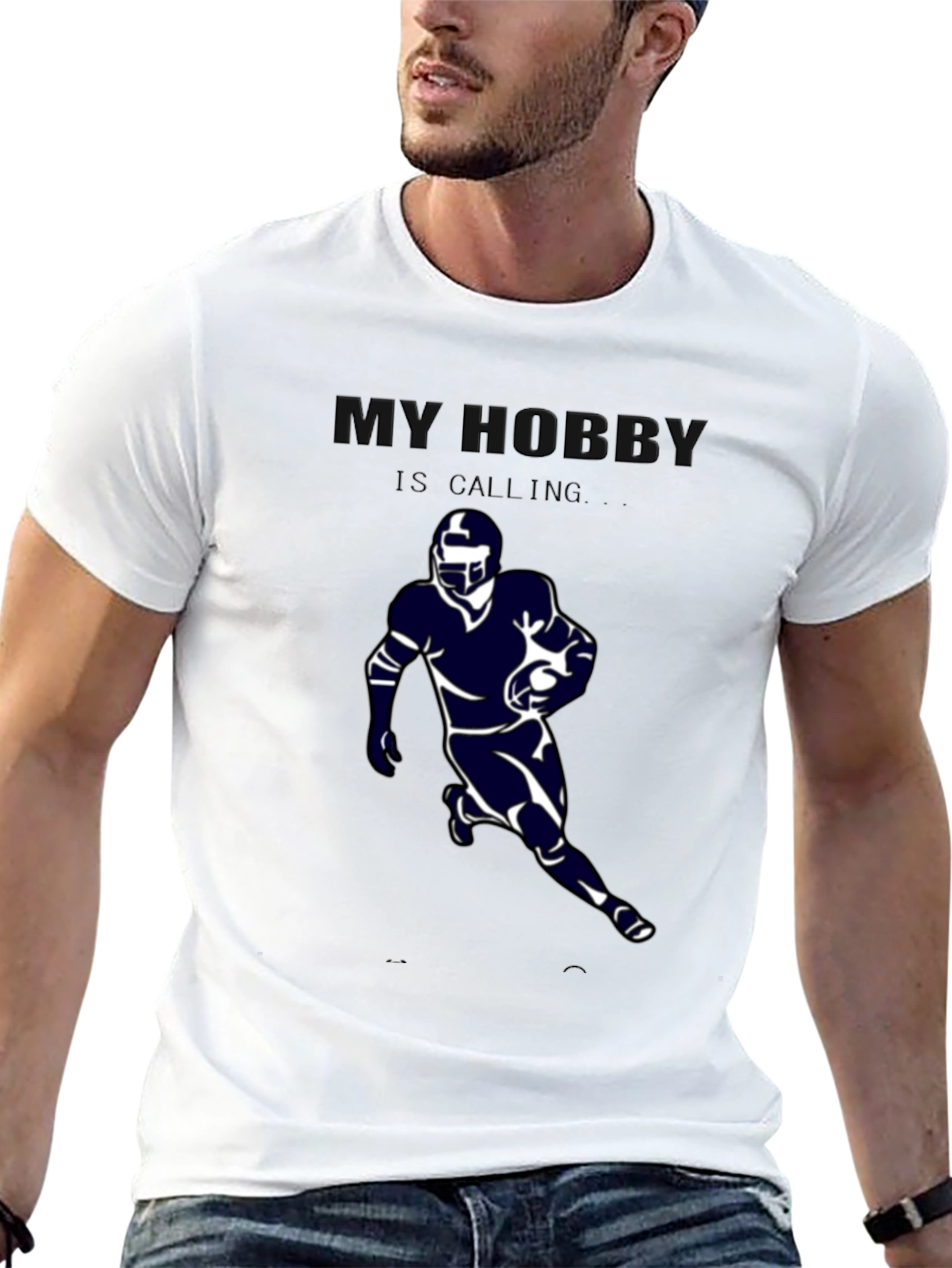 My Hobby is Calling Football T-Shirt