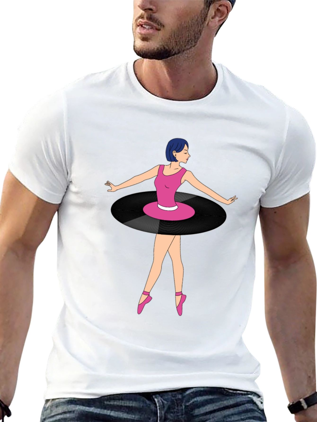 Ballerina Vinyl Record T-Shirt
