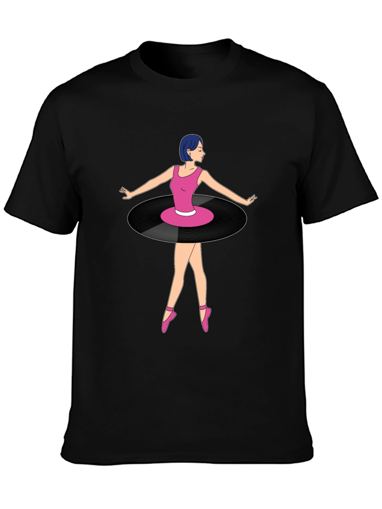 Ballerina Vinyl Record T-Shirt