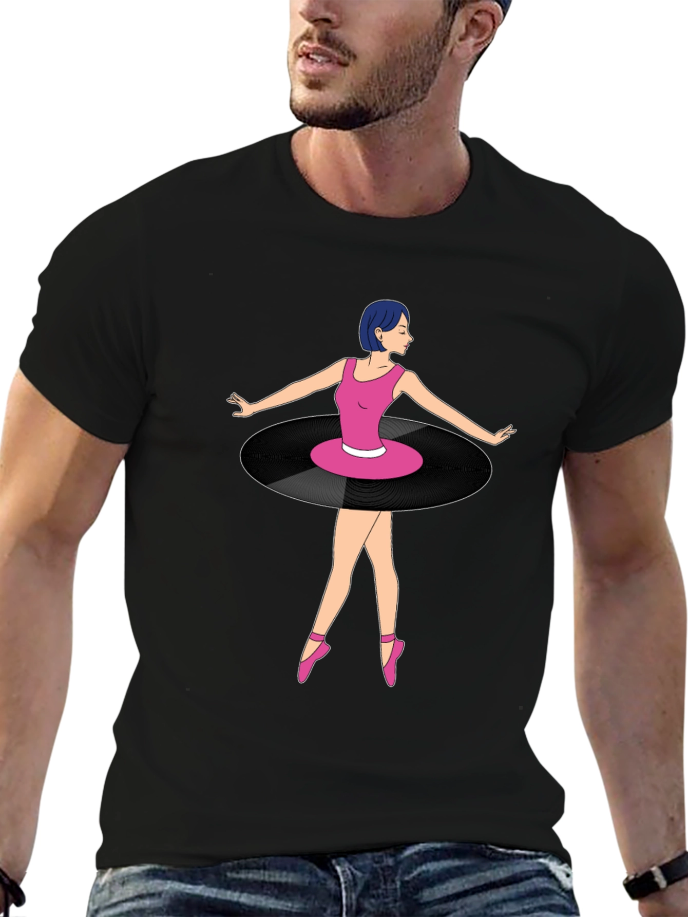 Ballerina Vinyl Record T-Shirt