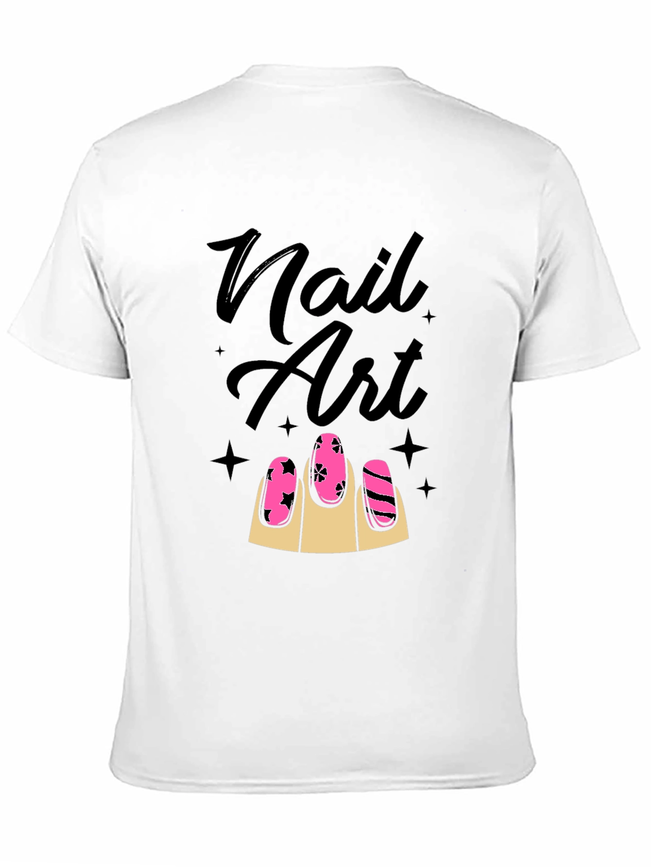 Nail Art T-Shirt - Stylish Manicure Design