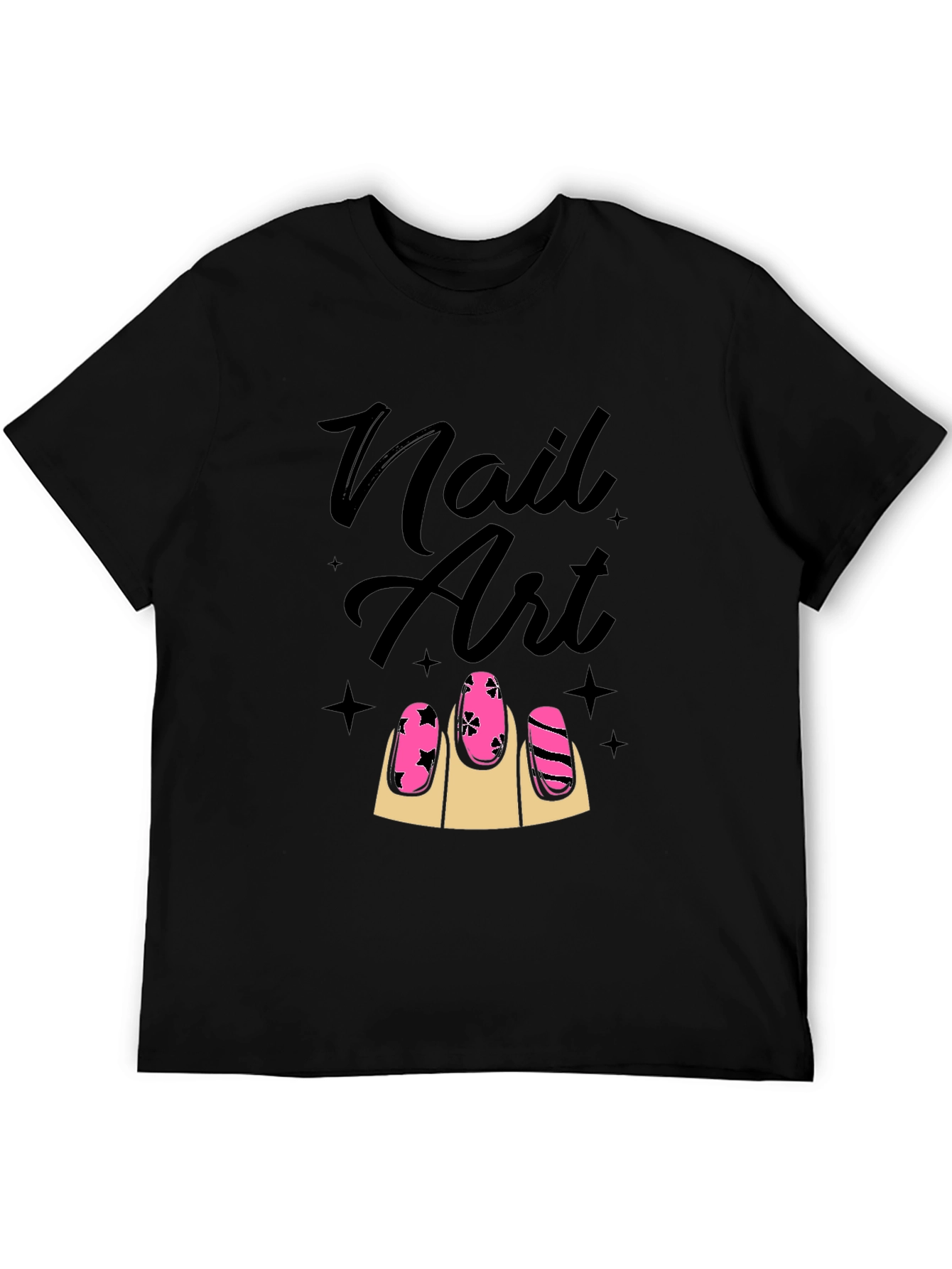 Nail Art T-Shirt - Stylish Manicure Design