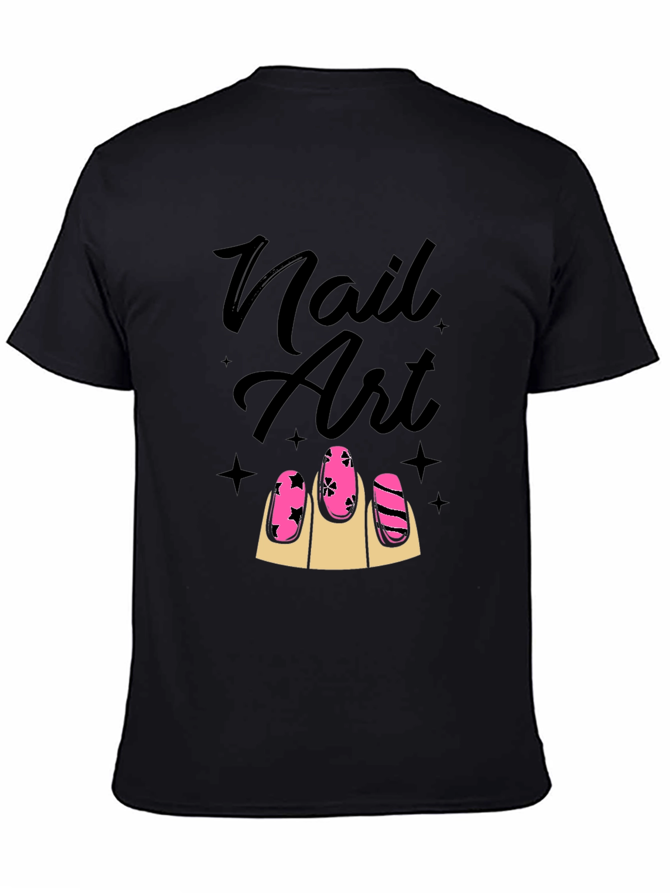 Nail Art T-Shirt - Stylish Manicure Design