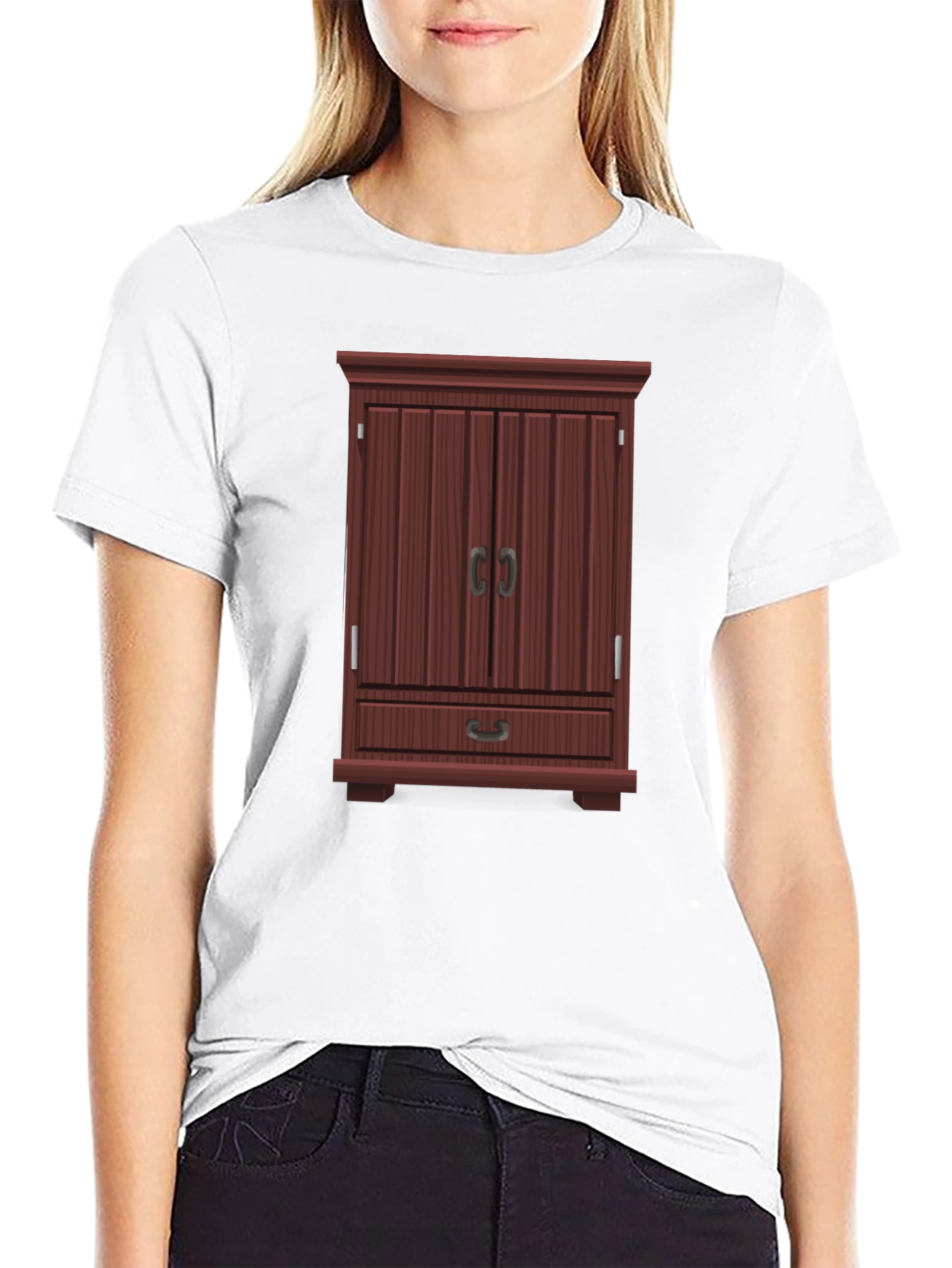 Novelty Wardrobe Graphic Tee - Unique Style