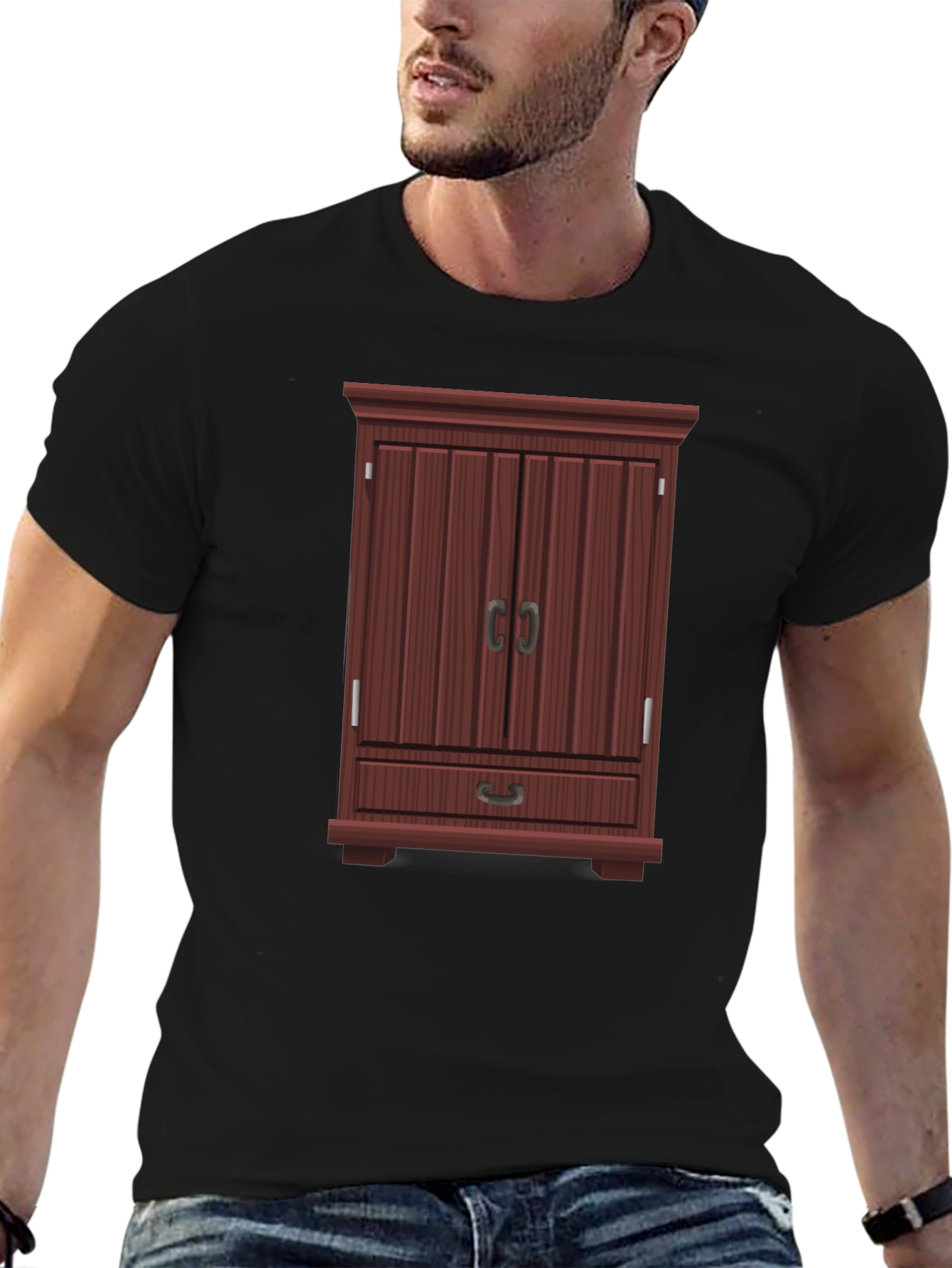 Novelty Wardrobe Graphic Tee - Unique Style