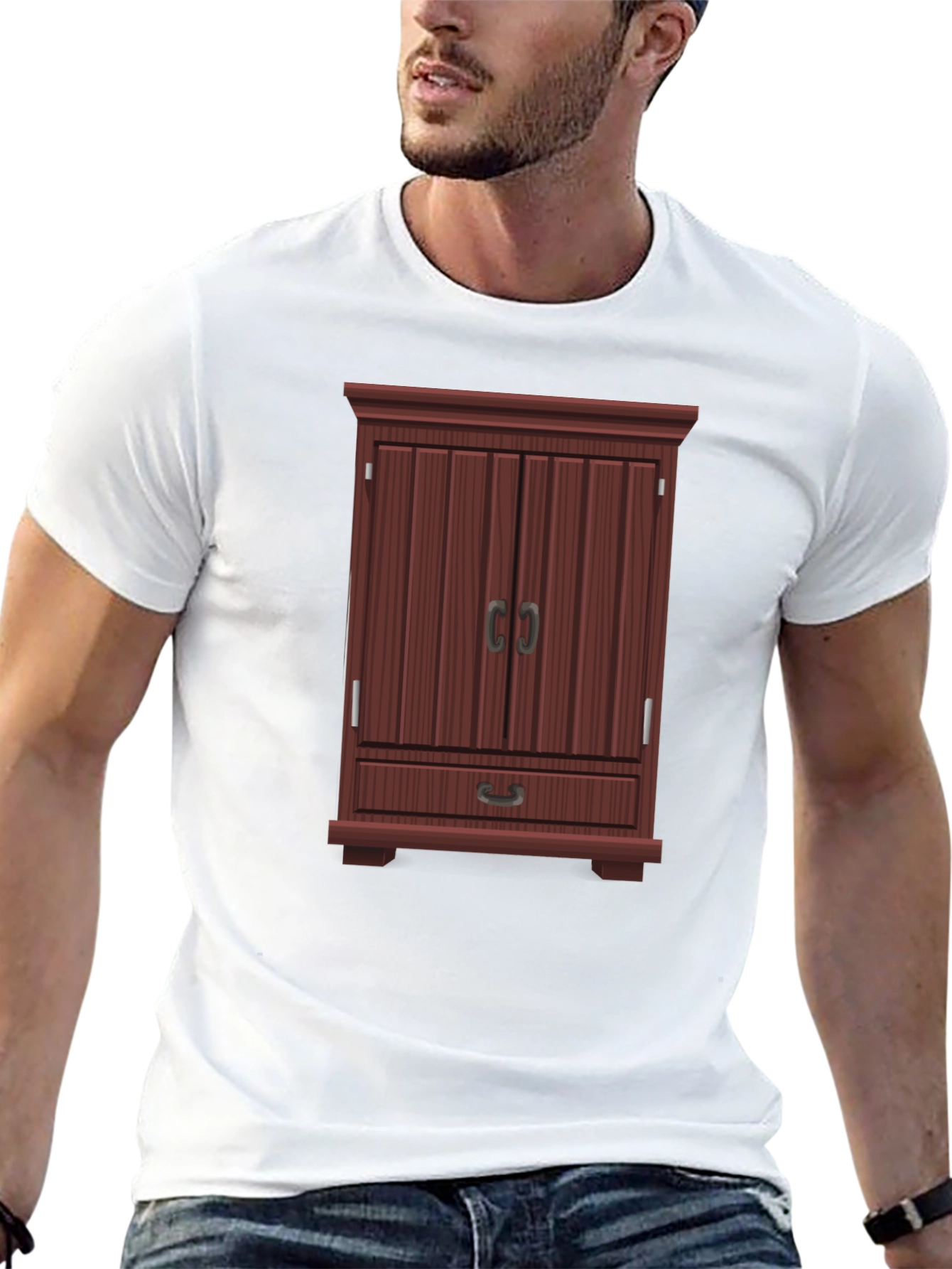 Novelty Wardrobe Graphic Tee - Unique Style