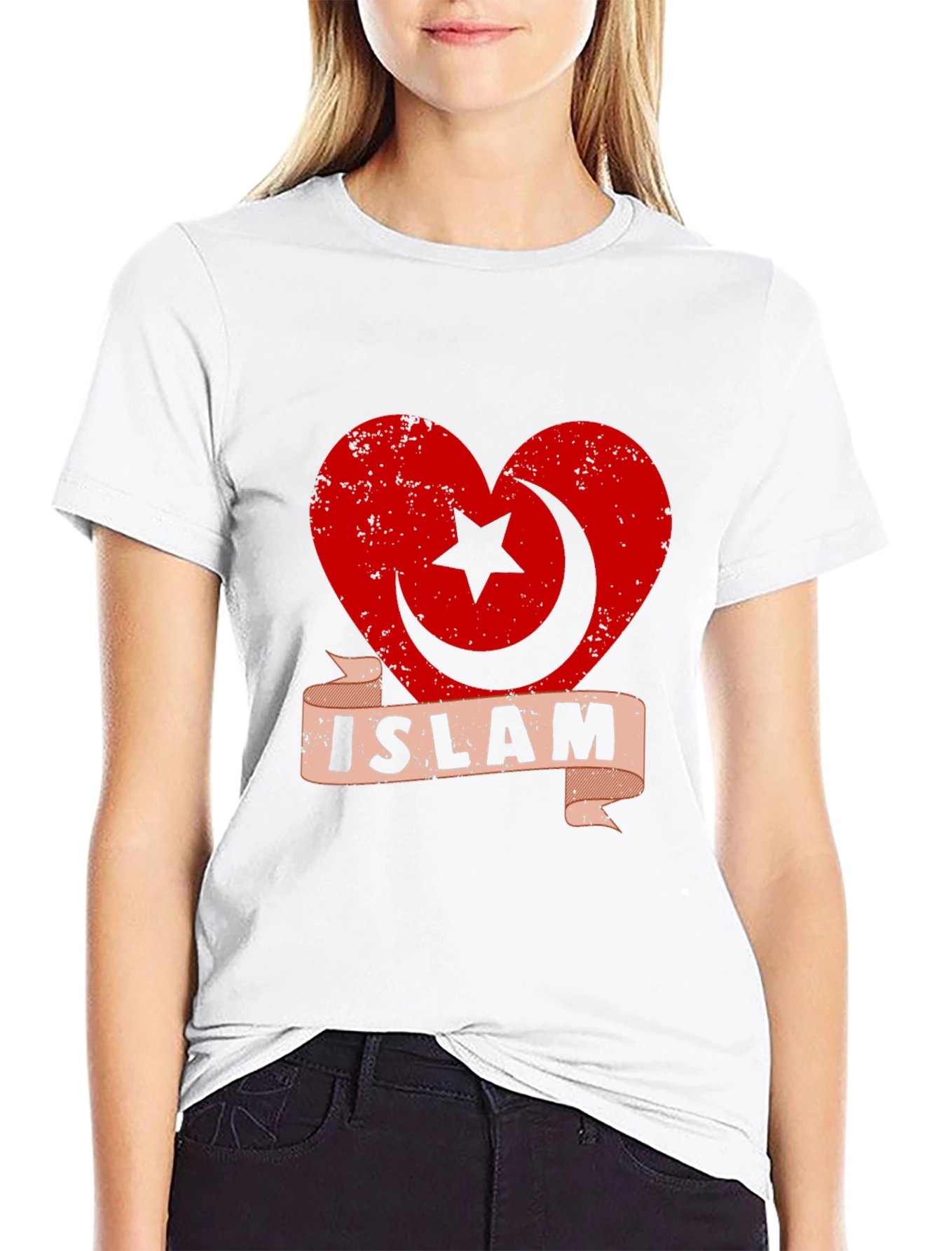 Islam Heart T-Shirt - Express Your Faith!