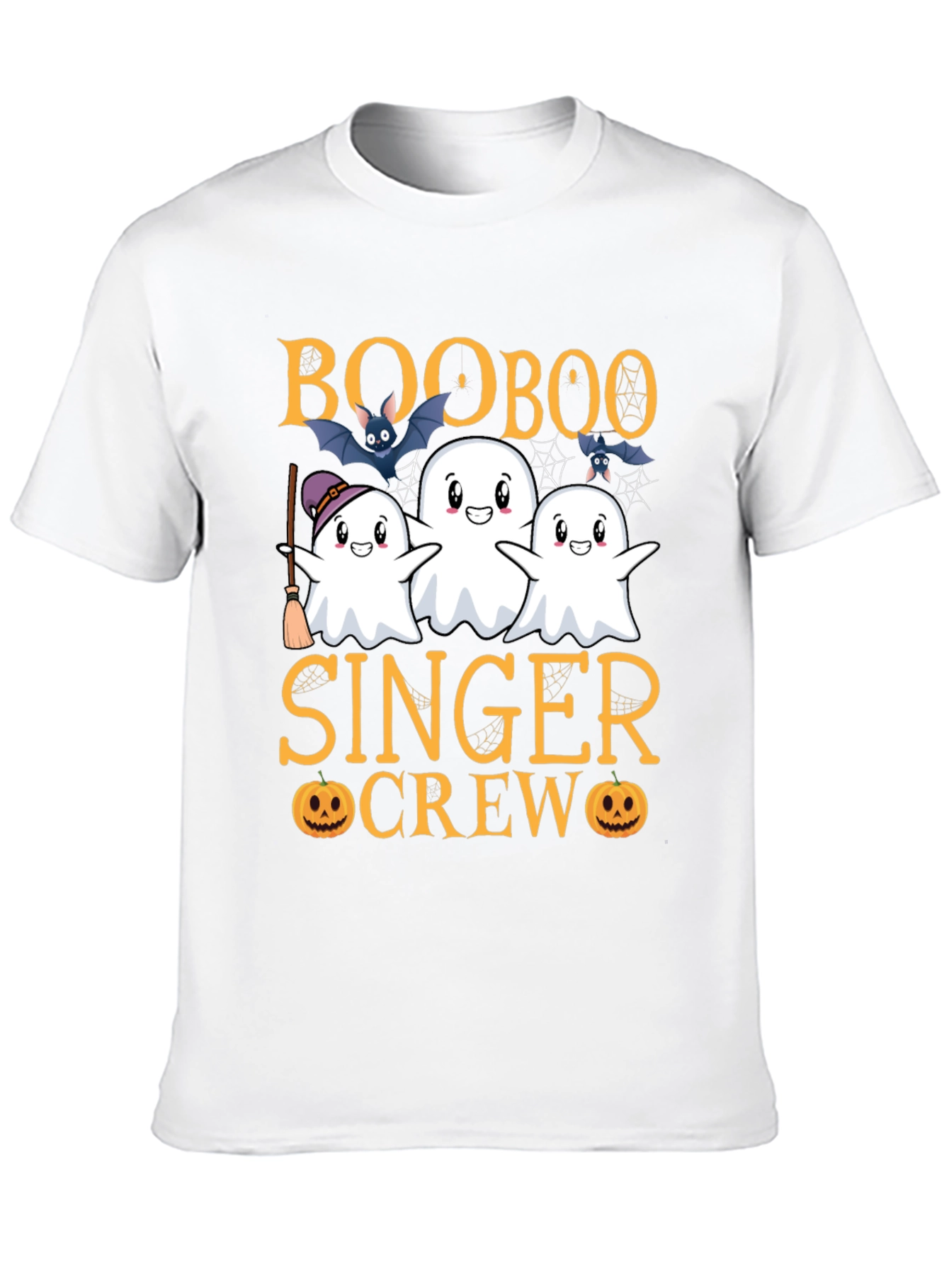 Boo Boo Singer Crew Halloween Graphic Tee