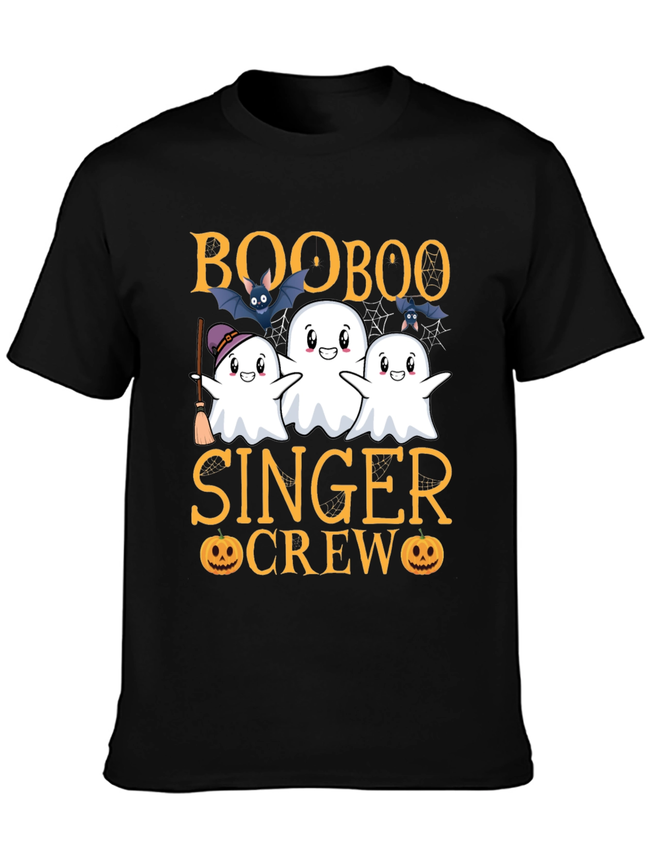 Boo Boo Singer Crew Halloween Graphic Tee