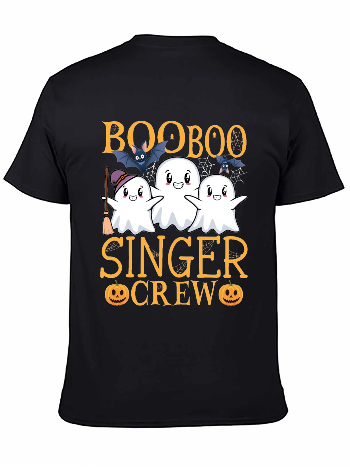 Boo Boo Singer Crew Halloween Graphic Tee