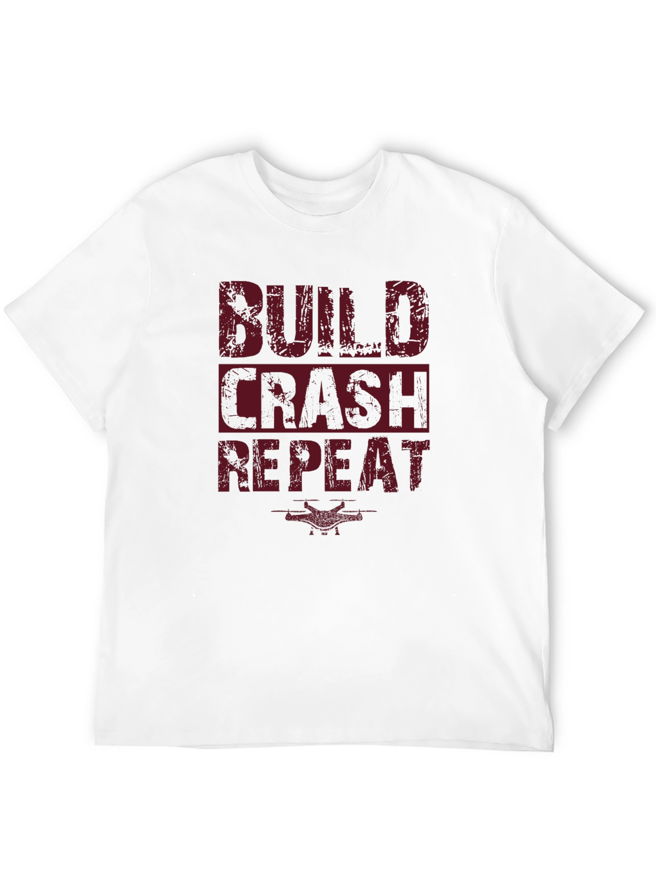 Build Crash Repeat Graphic T-Shirt