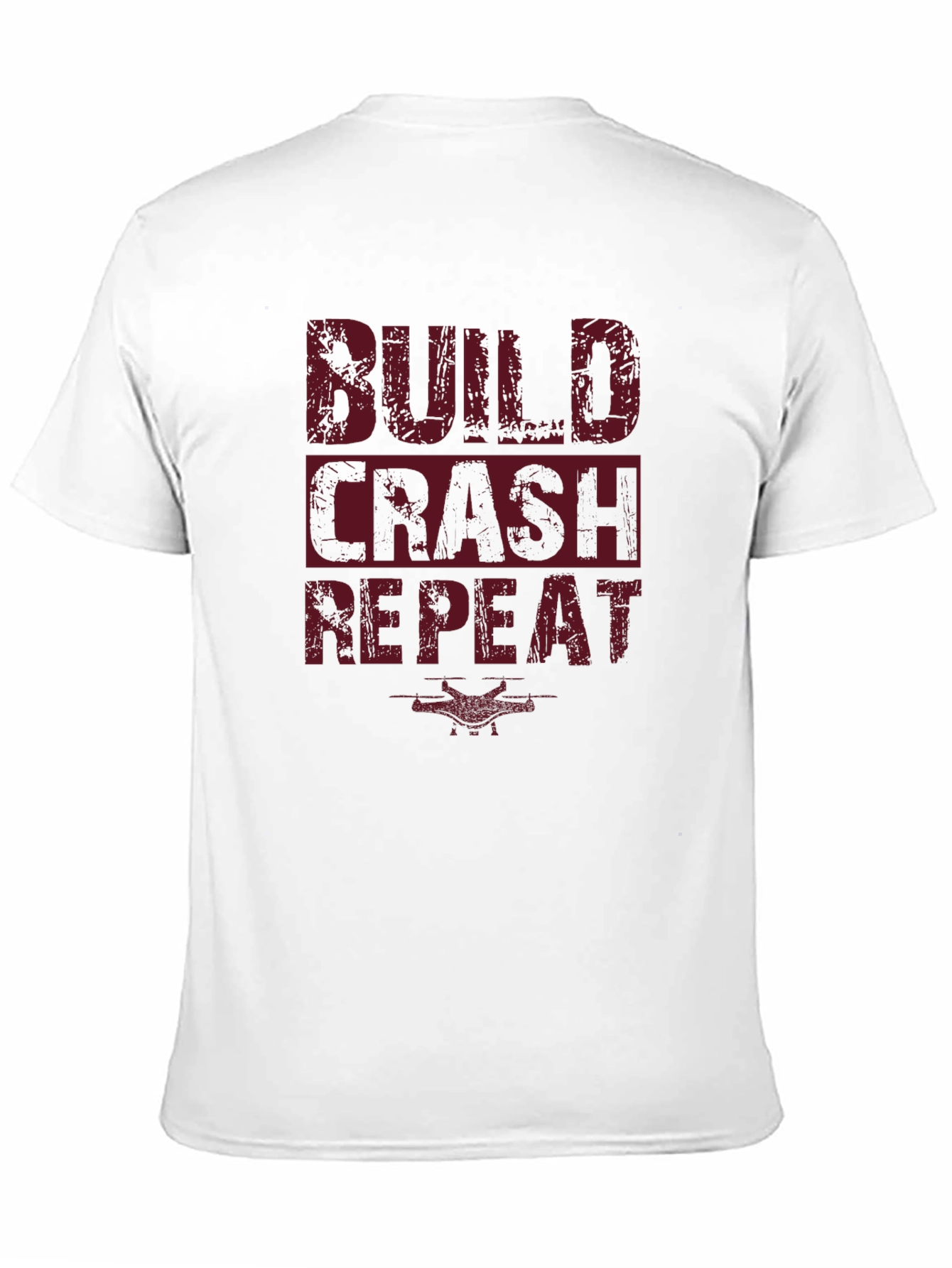 Build Crash Repeat Graphic T-Shirt