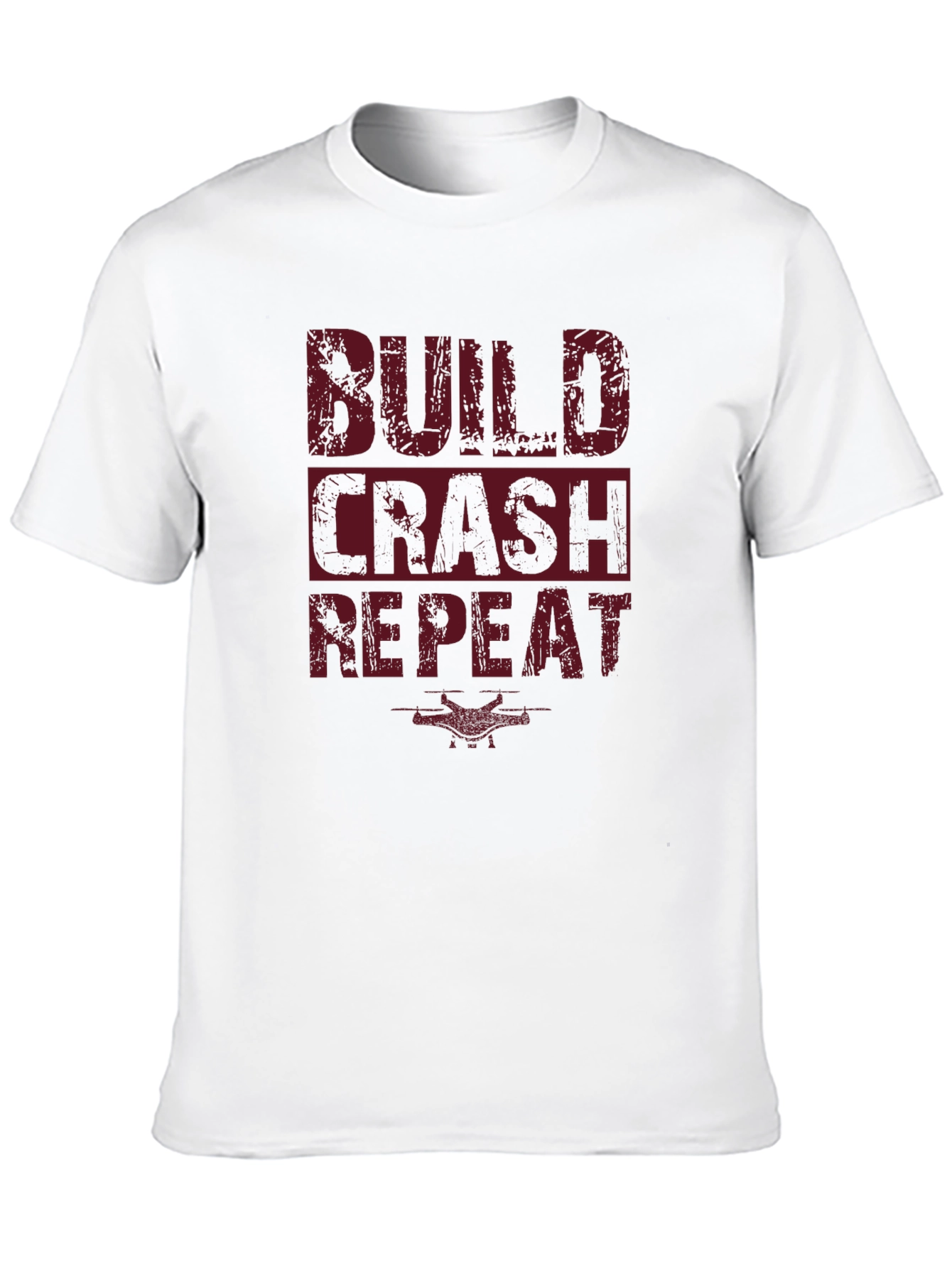 Build Crash Repeat Graphic T-Shirt