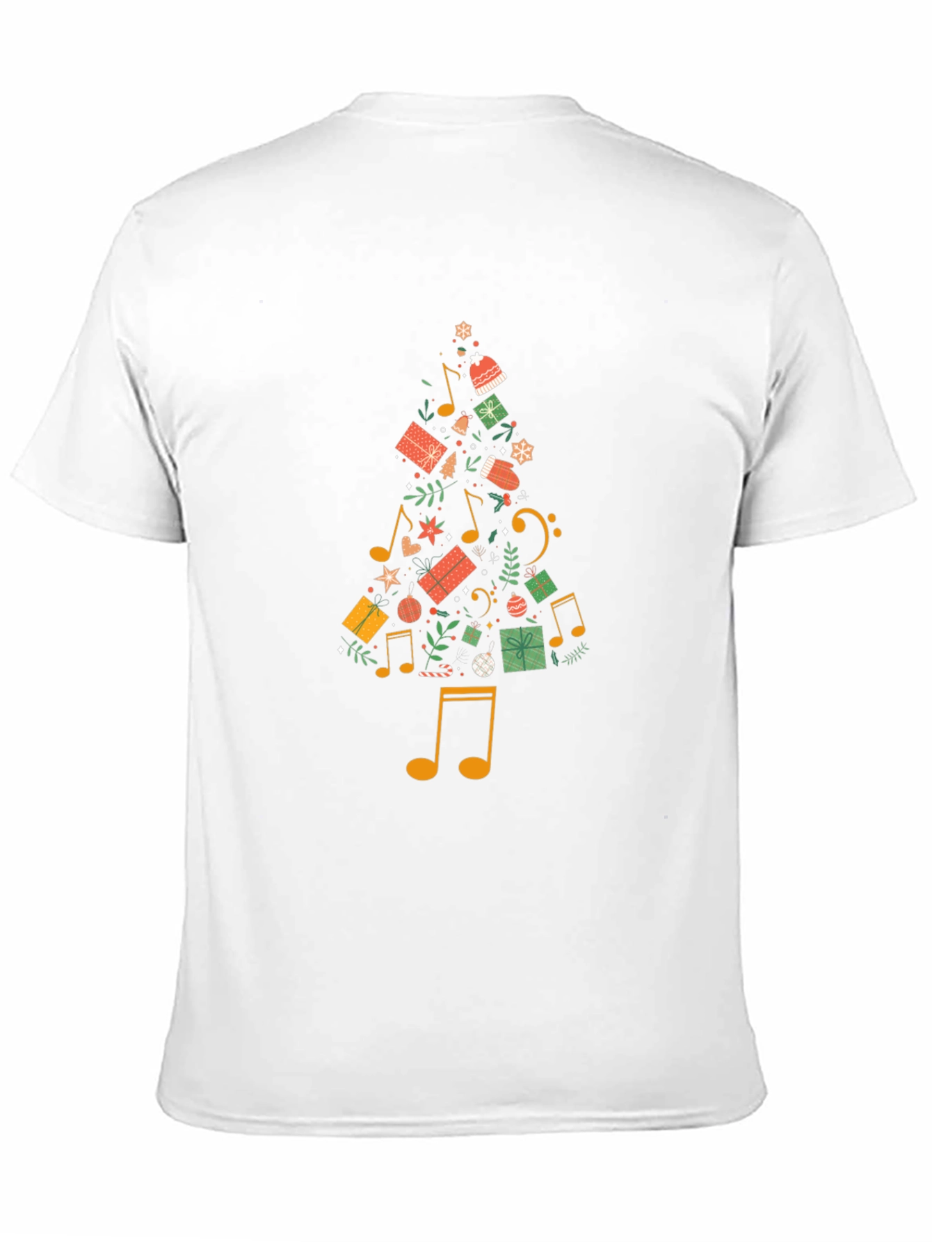 Festive Musical Christmas Tree T-Shirt