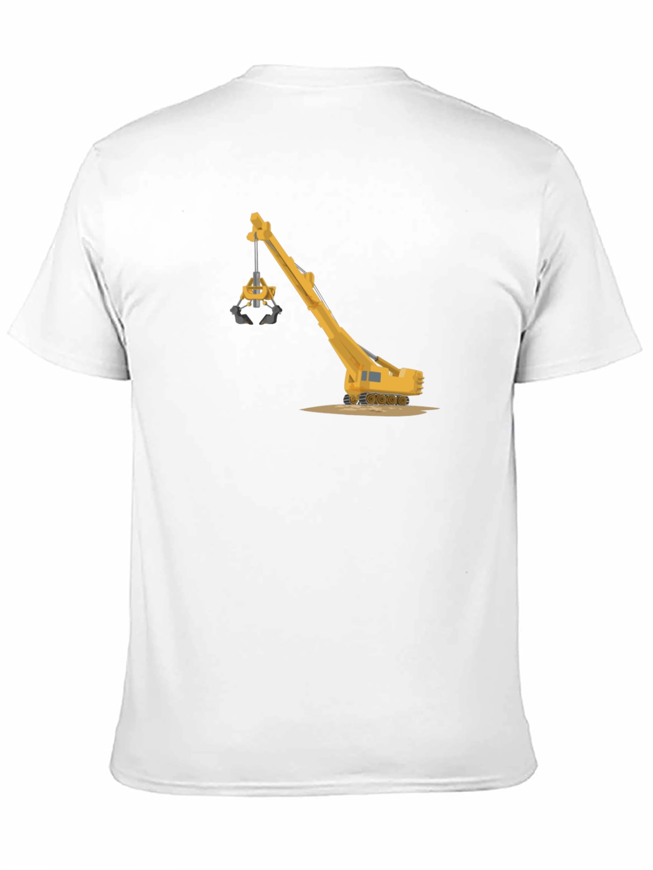 Crane Graphic T-Shirt - Heavy Equipment Tee