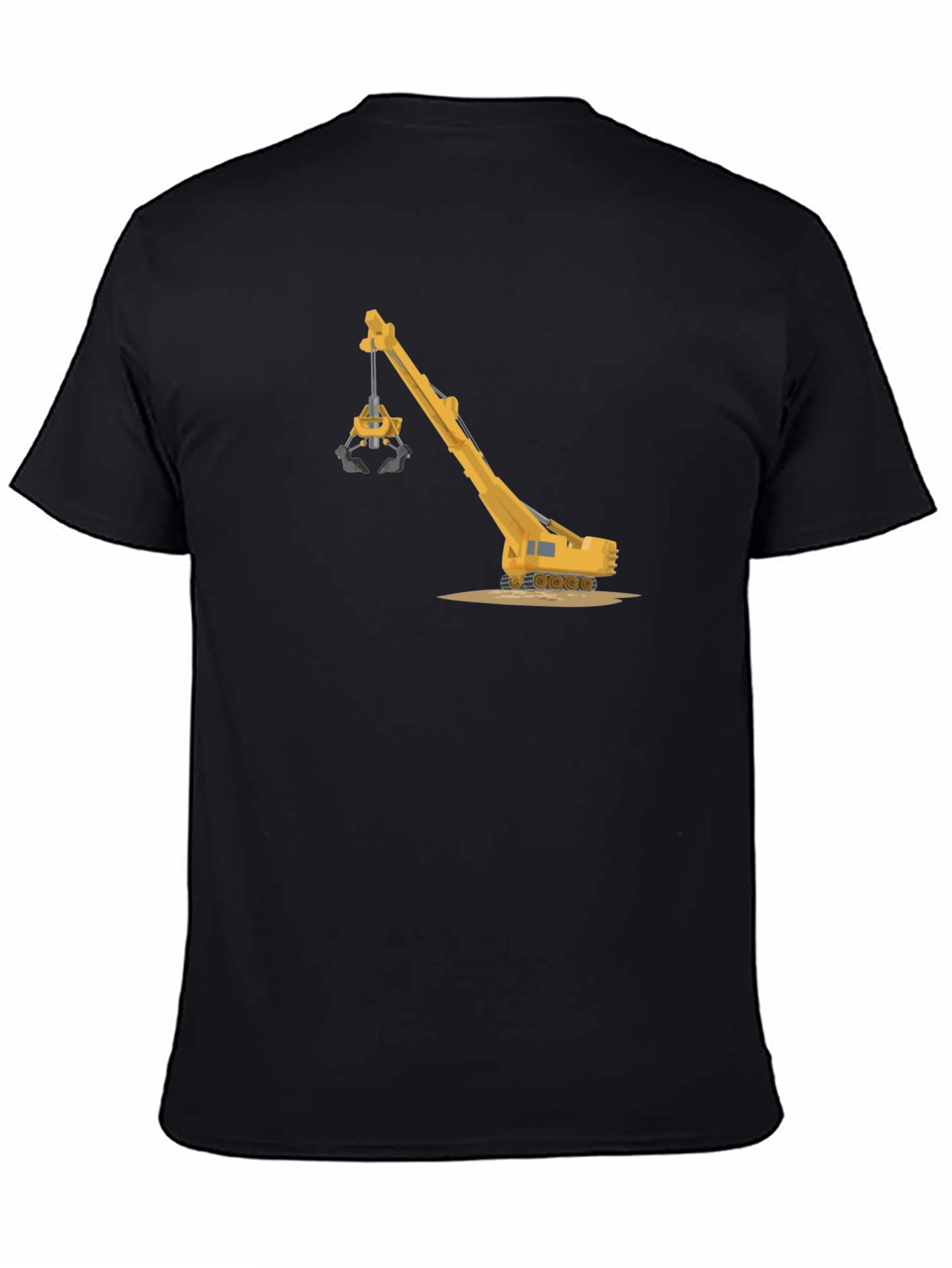 Crane Graphic T-Shirt - Heavy Equipment Tee