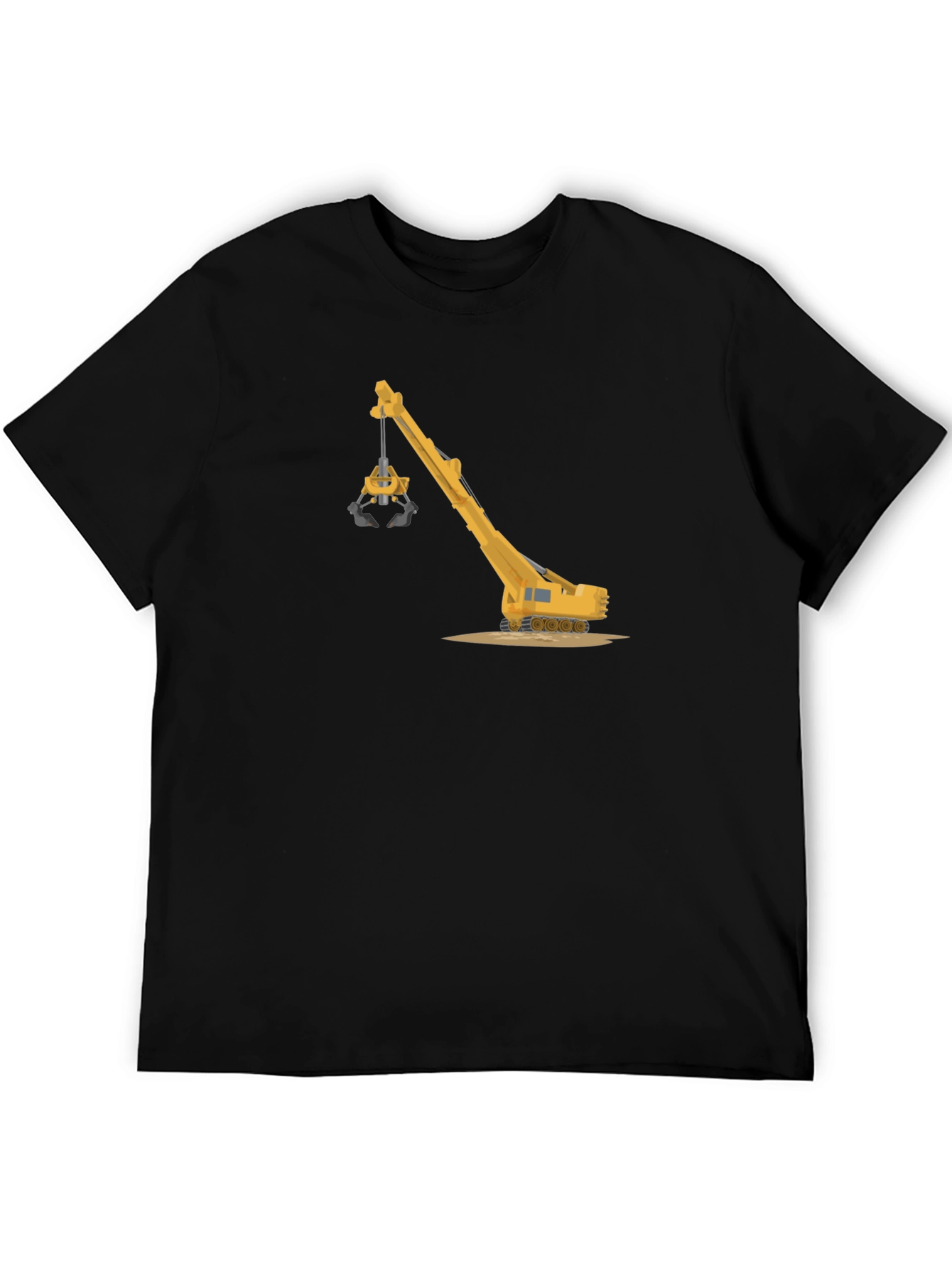 Crane Graphic T-Shirt - Heavy Equipment Tee