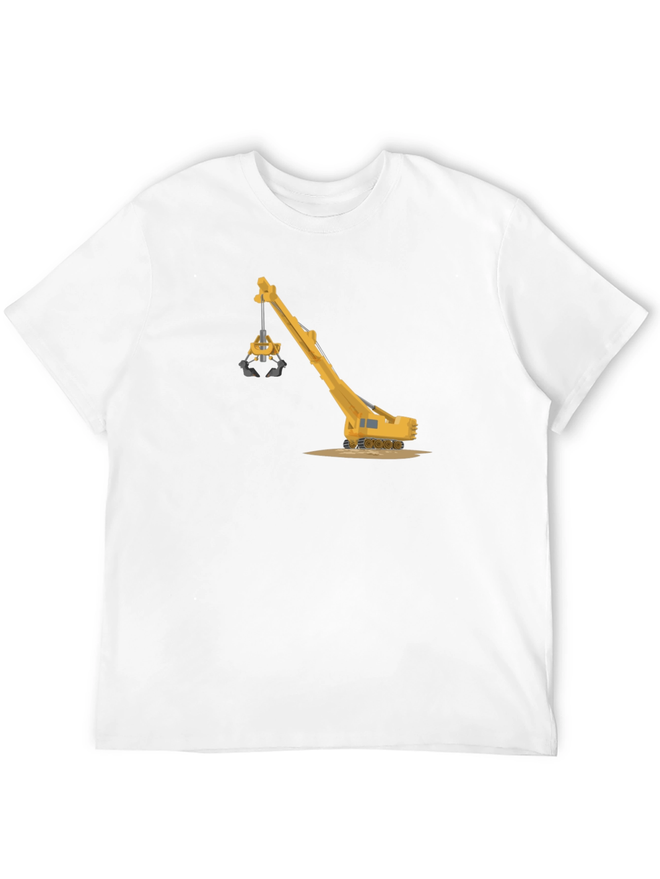 Crane Graphic T-Shirt - Heavy Equipment Tee