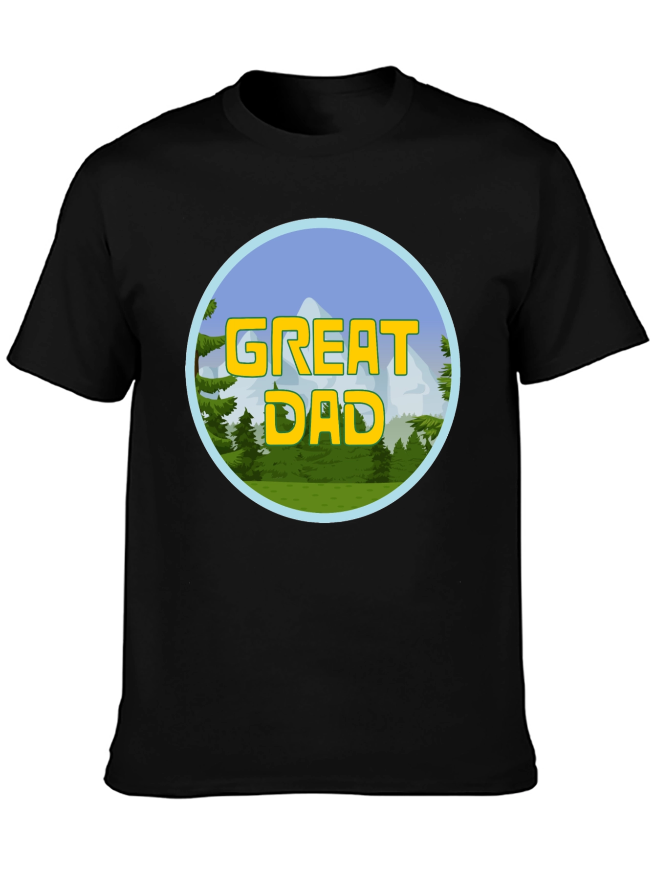 Great Dad T-Shirt - Outdoor Adventure Graphic Tee