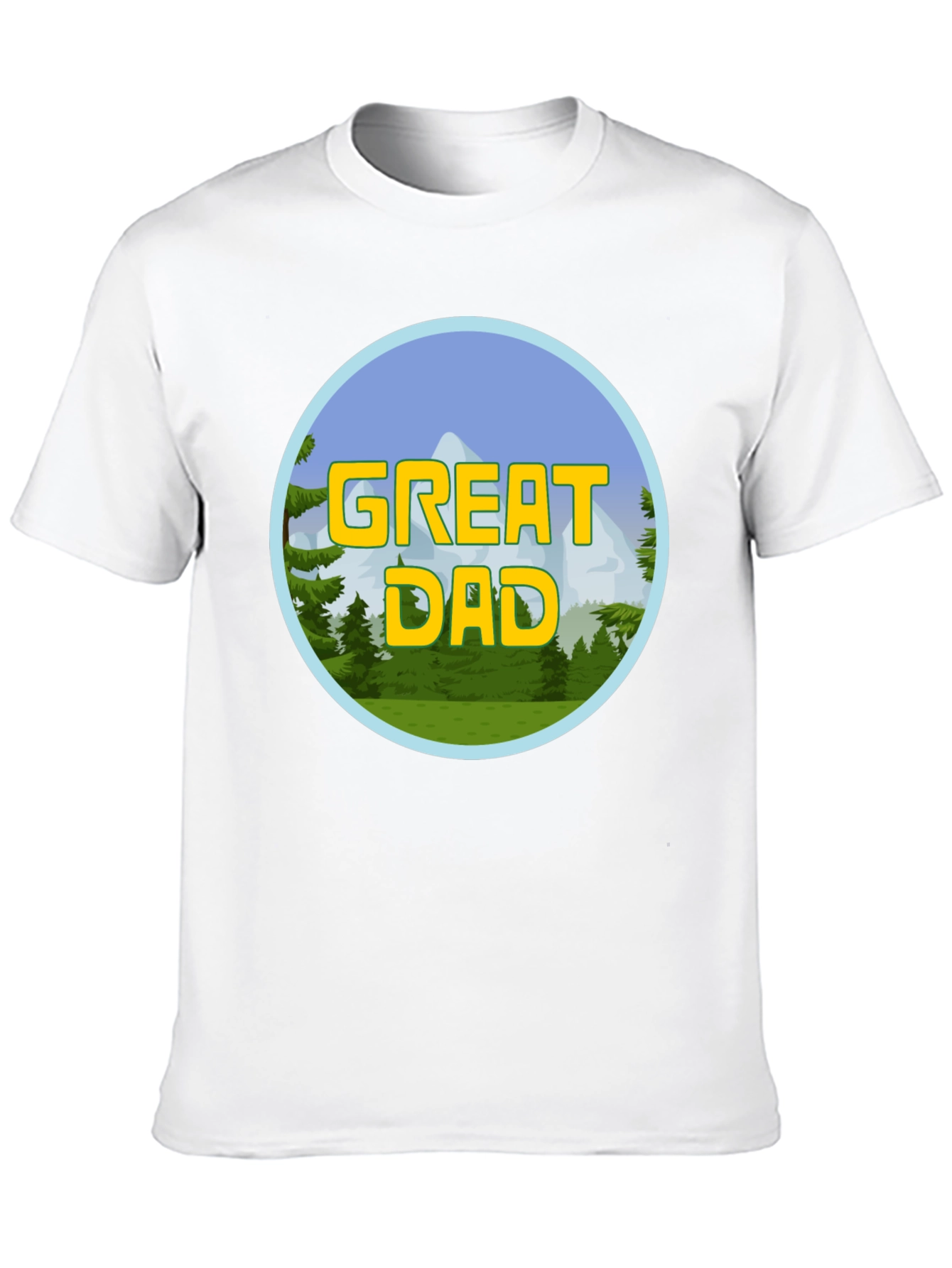 Great Dad T-Shirt - Outdoor Adventure Graphic Tee