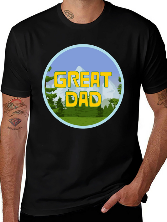 Great Dad T-Shirt - Outdoor Adventure Graphic Tee