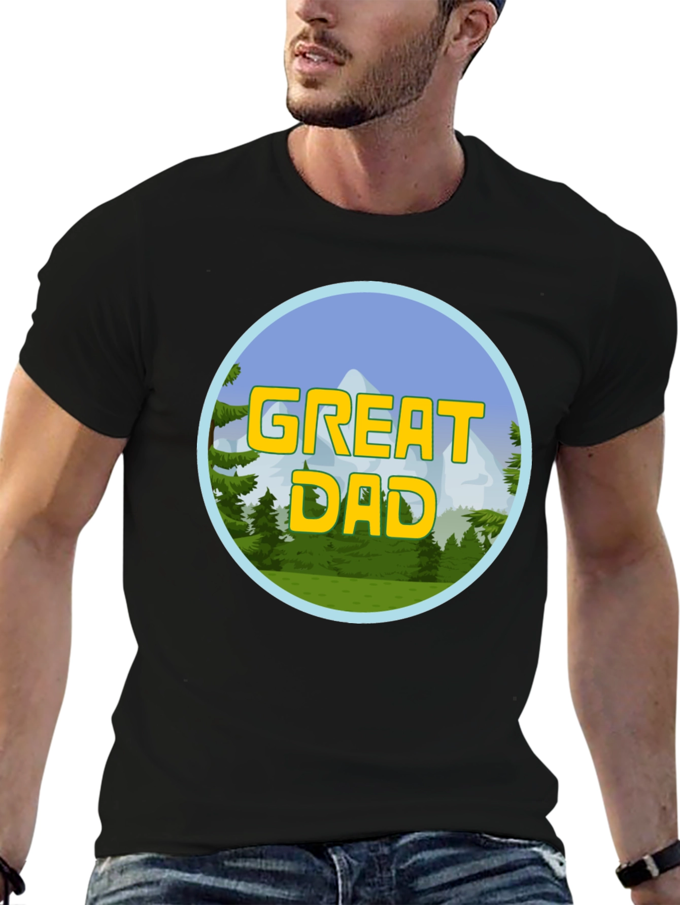 Great Dad T-Shirt - Outdoor Adventure Graphic Tee