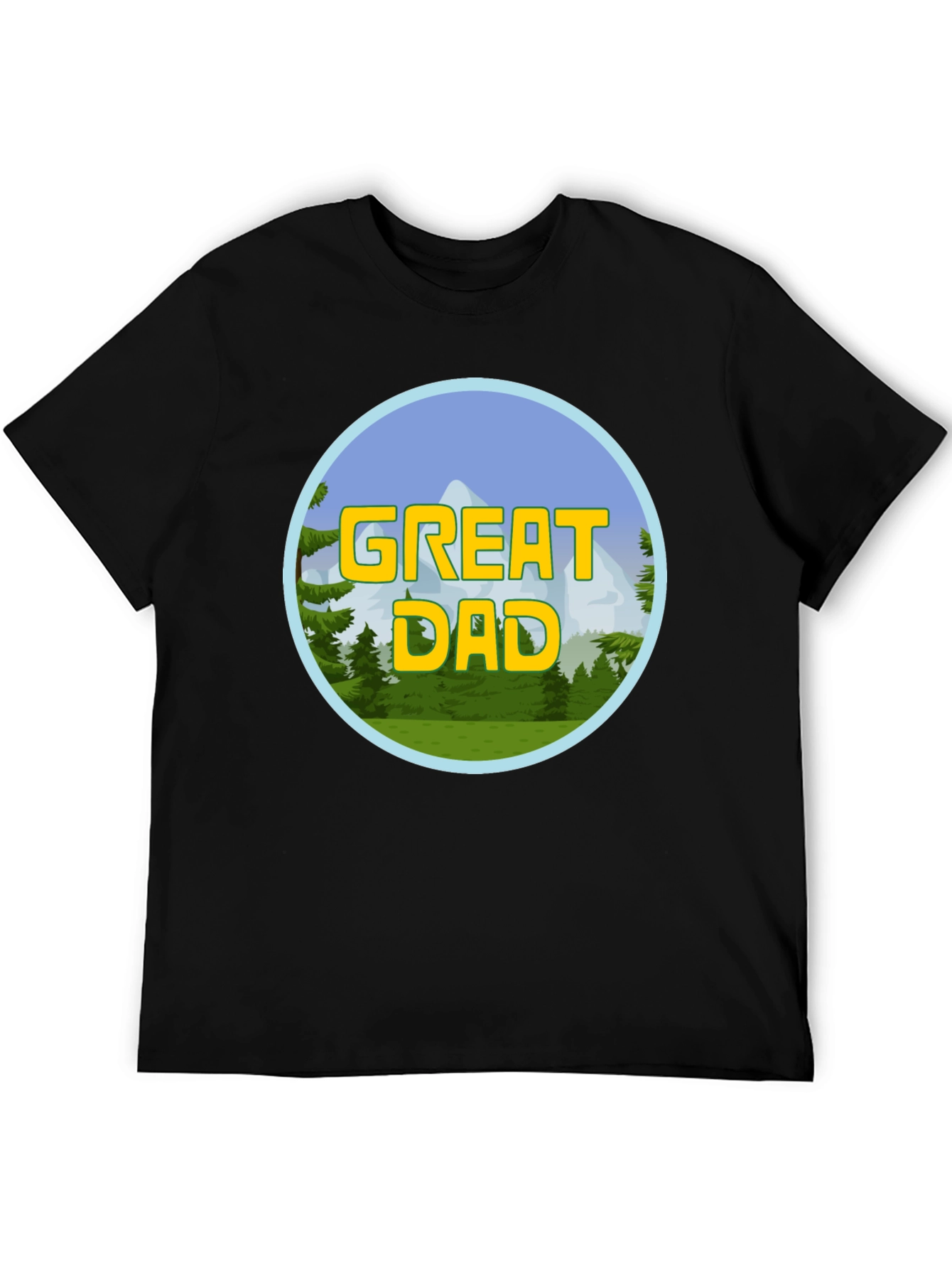 Great Dad T-Shirt - Outdoor Adventure Graphic Tee