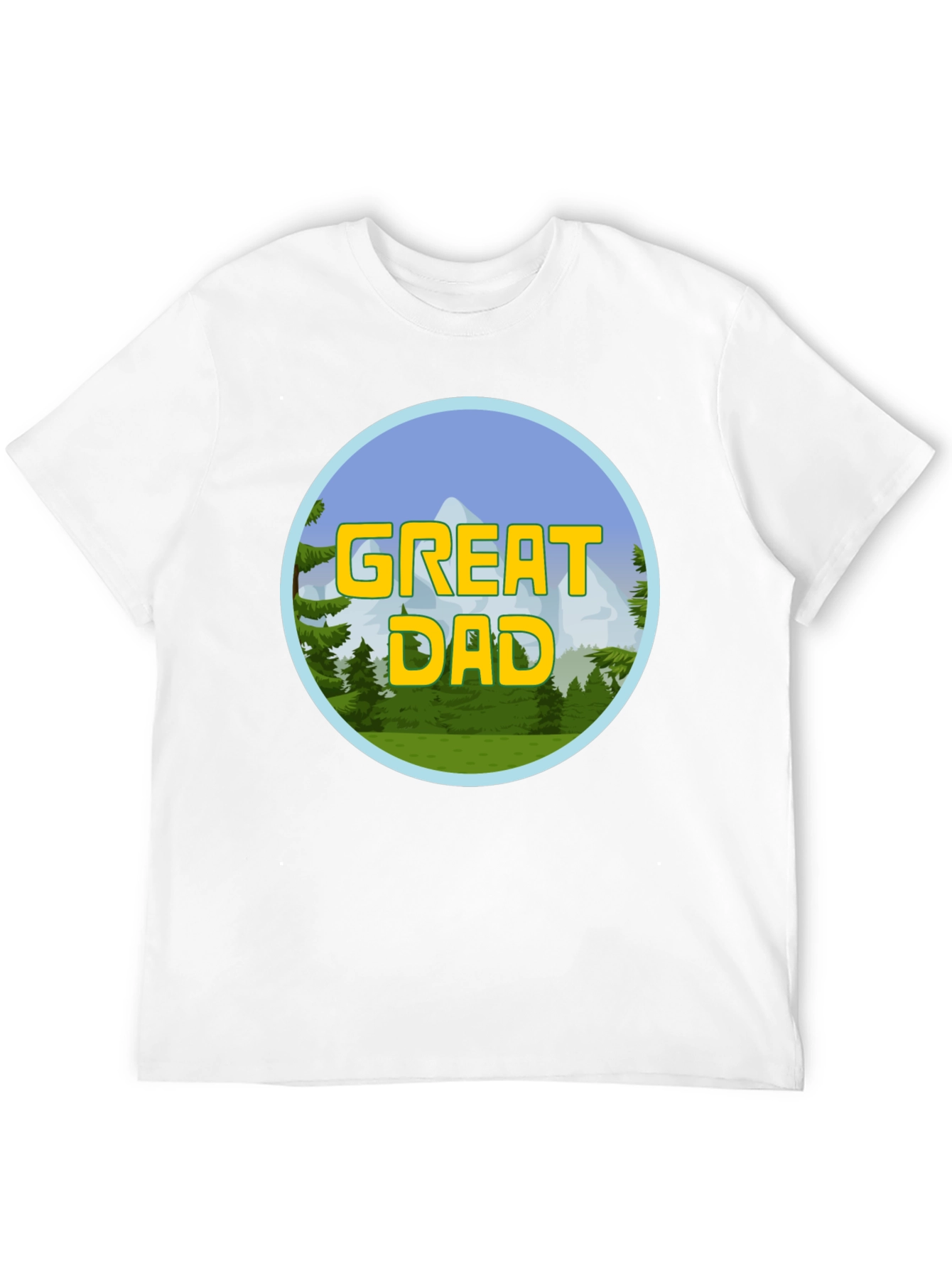 Great Dad T-Shirt - Outdoor Adventure Graphic Tee