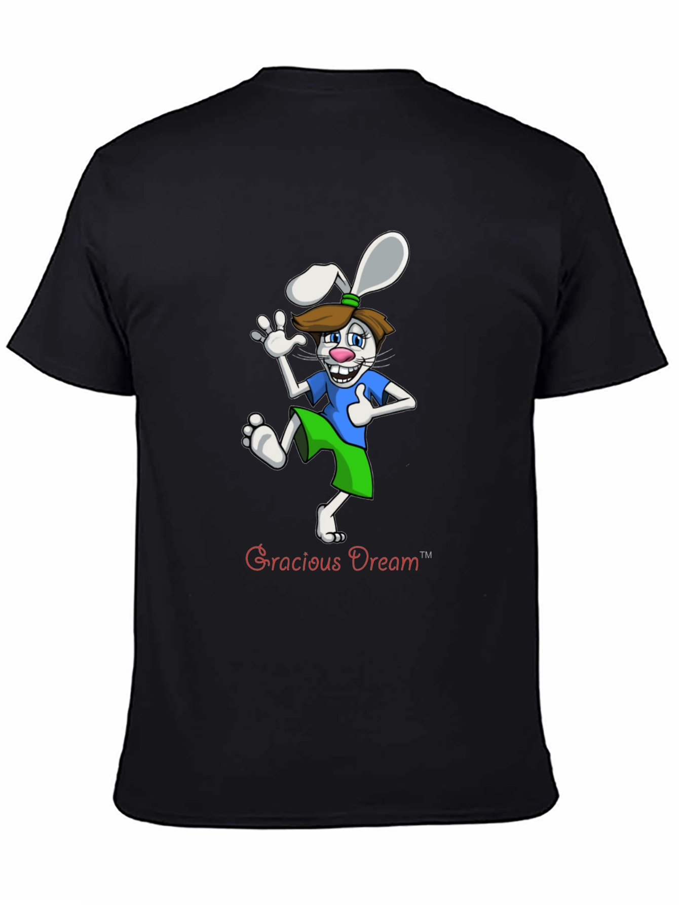 Gracious Dream Black Graphic Tee