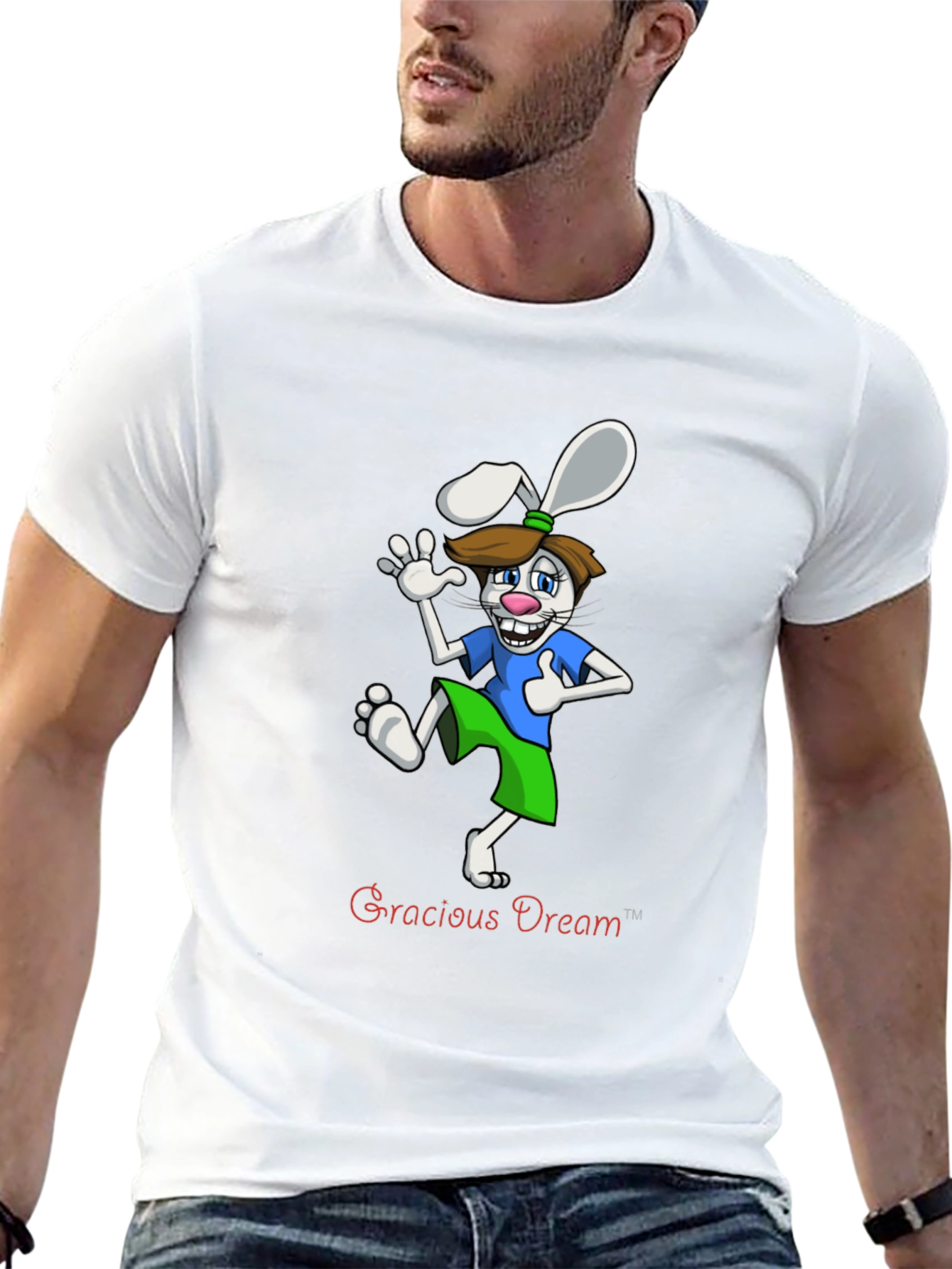 Gracious Dream Black Graphic Tee