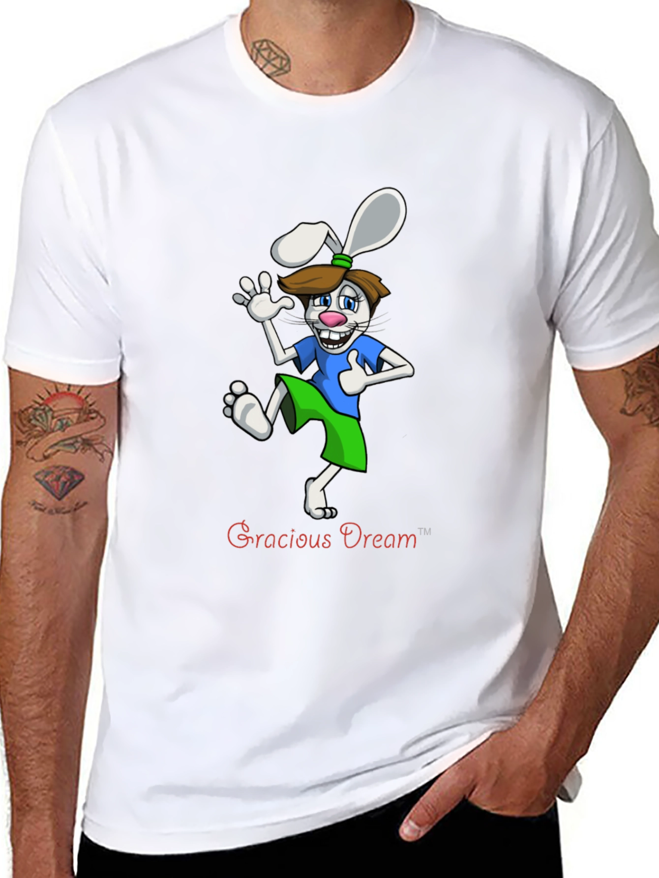 Gracious Dream Black Graphic Tee