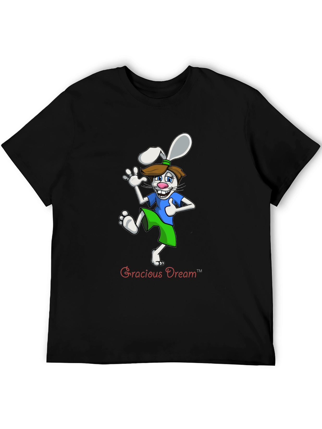 Gracious Dream Black Graphic Tee